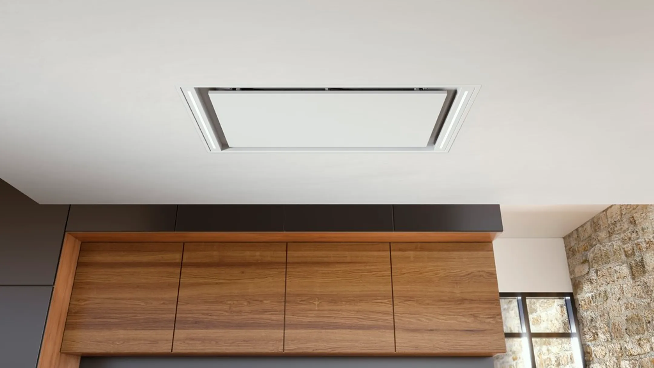 Plafonddampkap EASYSLIMWH