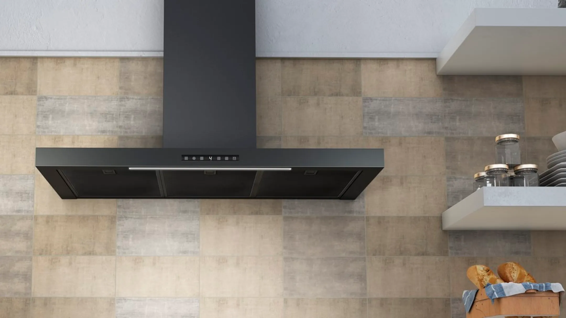 Airforce Hotte décorative TBOX90BK image