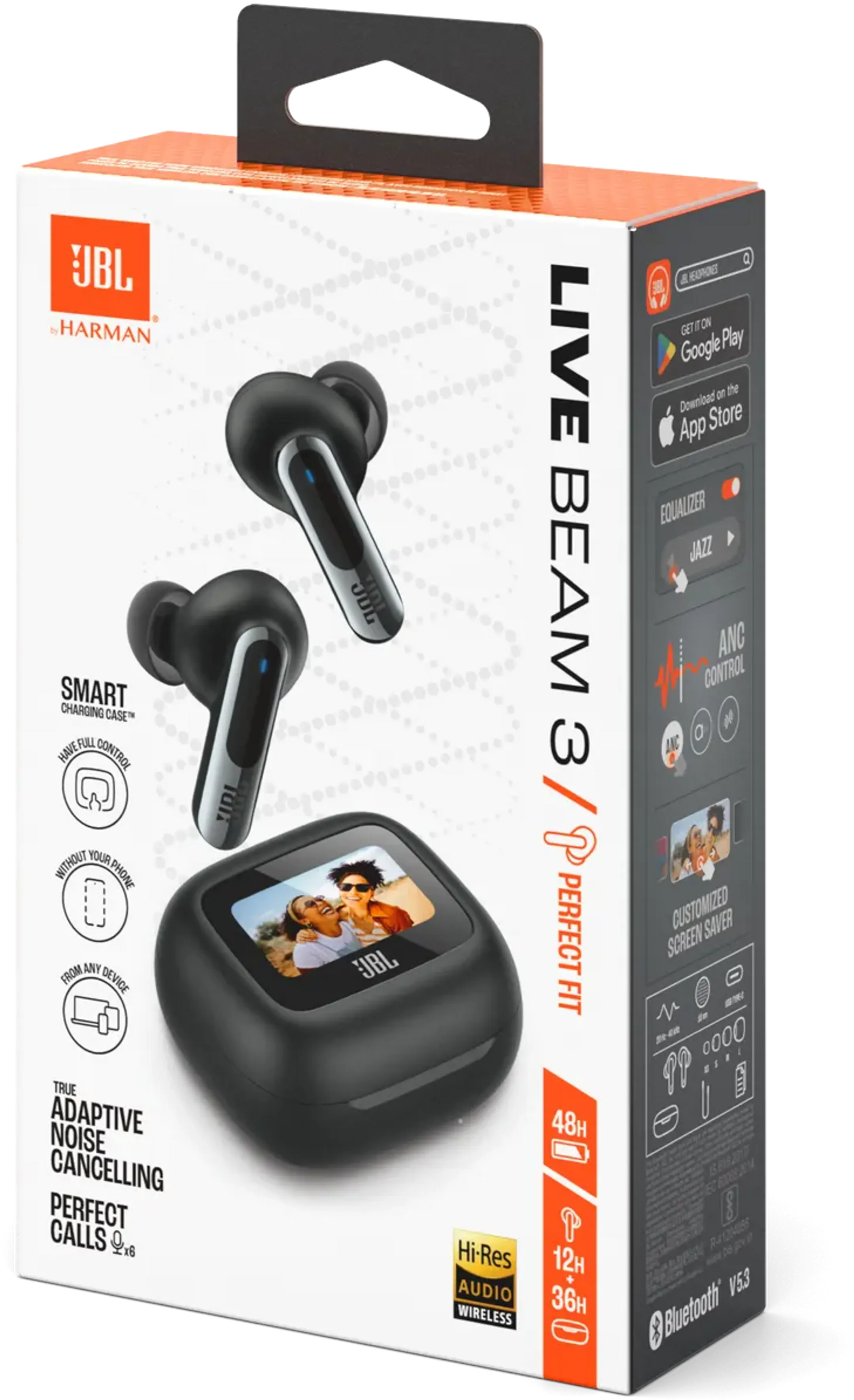 JBL  Écouteurs Live Beam 3 - Noir image