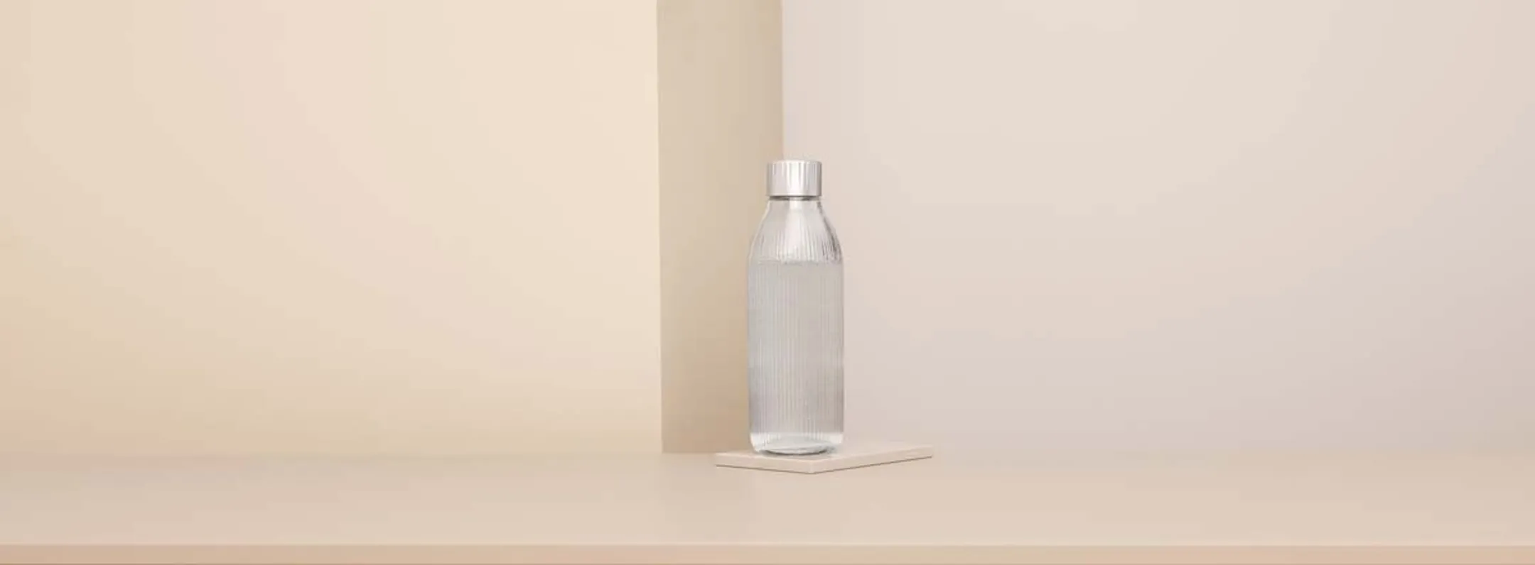 MySoda Waterfles 1L - Glassy image