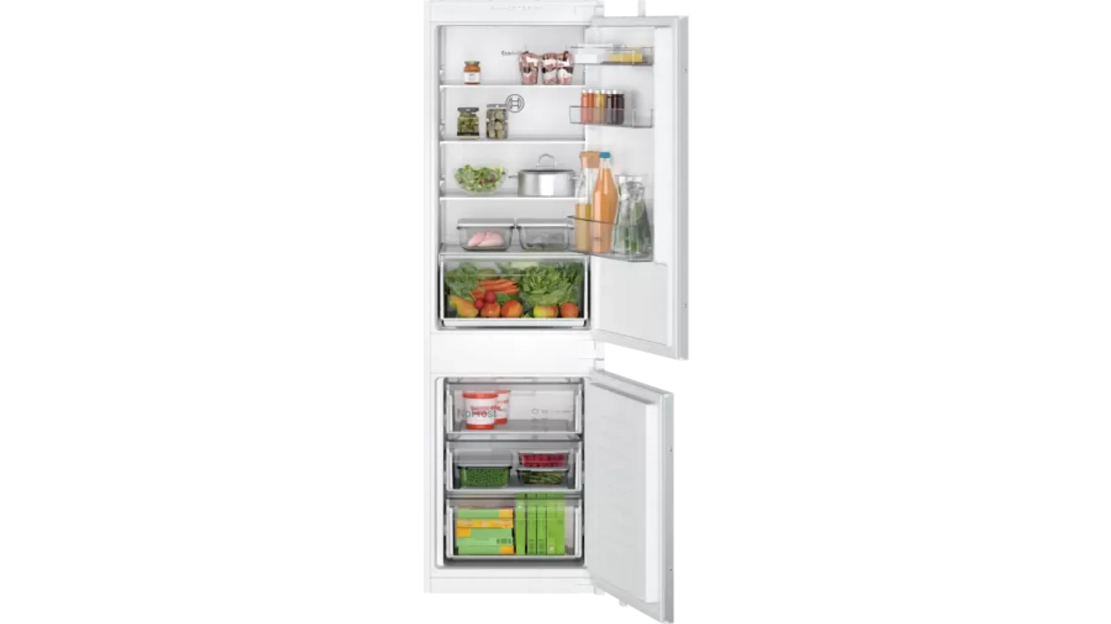 Inbouw koelkast met diepvries KIN86NSE0 Serie 2 Total No-frost 177 cm