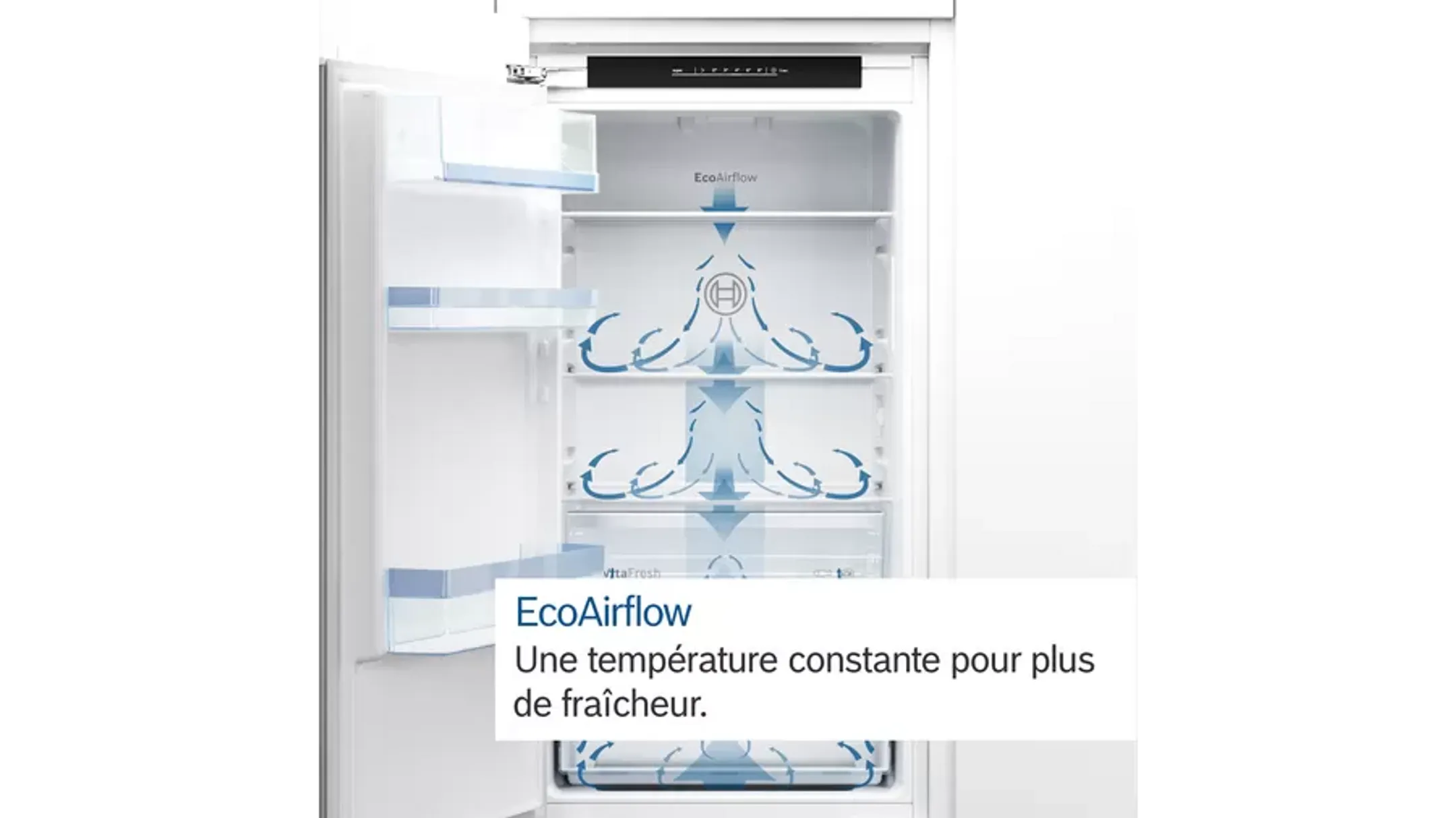 Bosch Combi frigo congélateur encastrable KIN86NSE0 Serie 2 Total No-frost 177 cm image