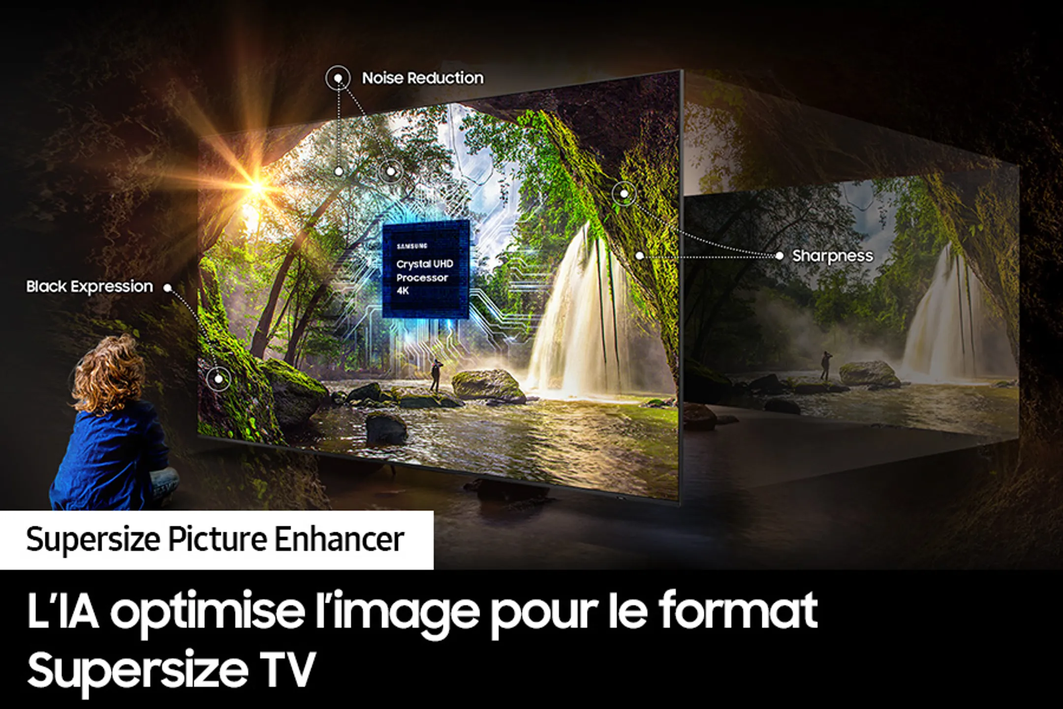 Samsung TV LED 4K UE98DU9070U - 98 pouces image