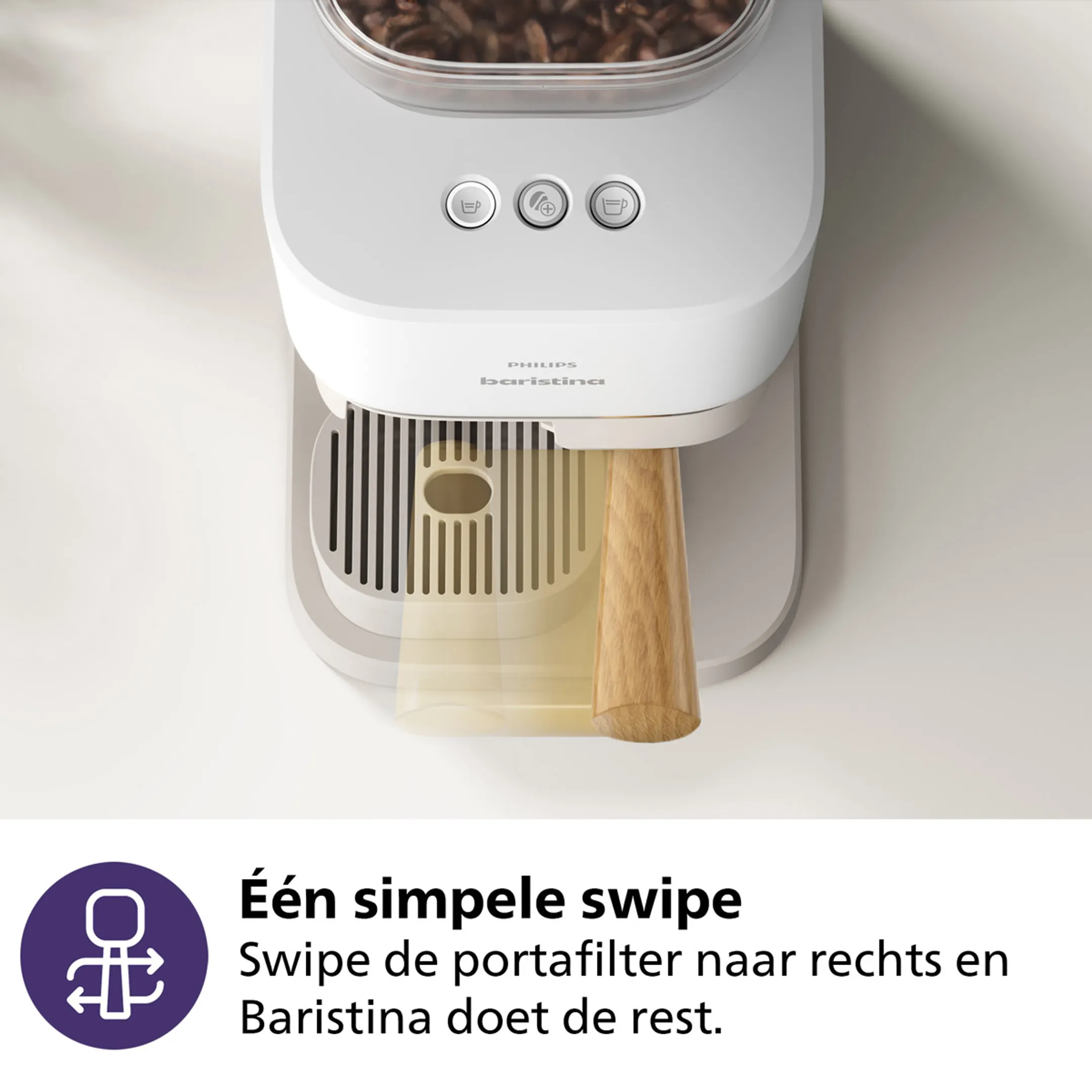 Philips Espressomachine Baristina BAR302/20 image