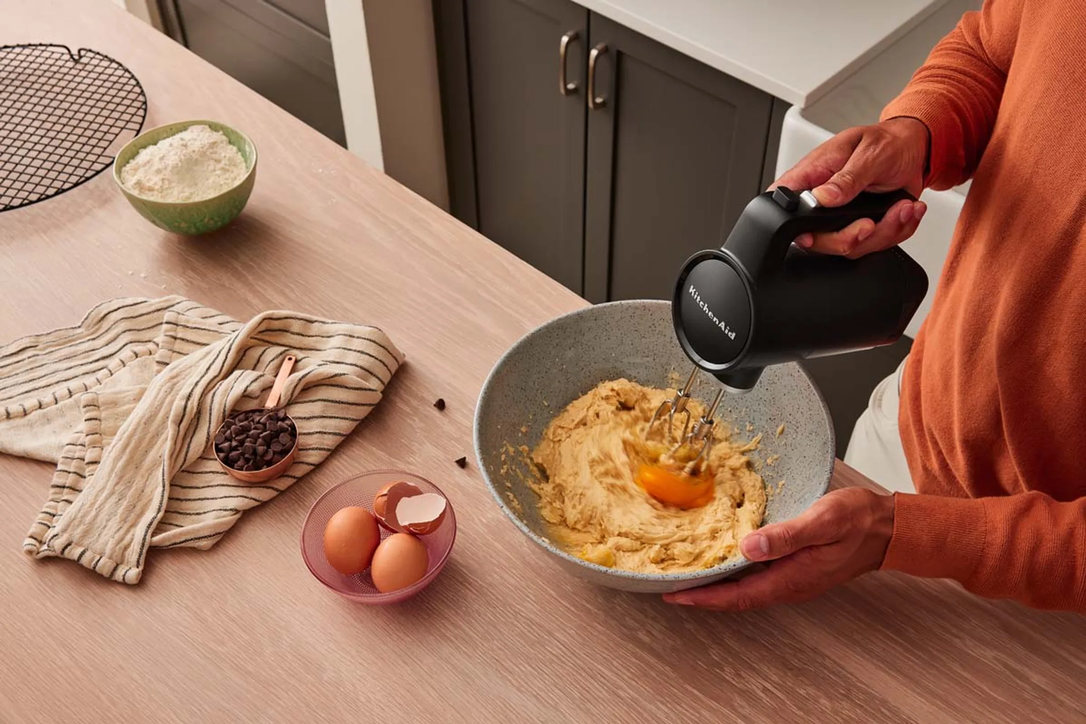 KitchenAid Handmixer Go - Draadloos 5KHMR762BM image
