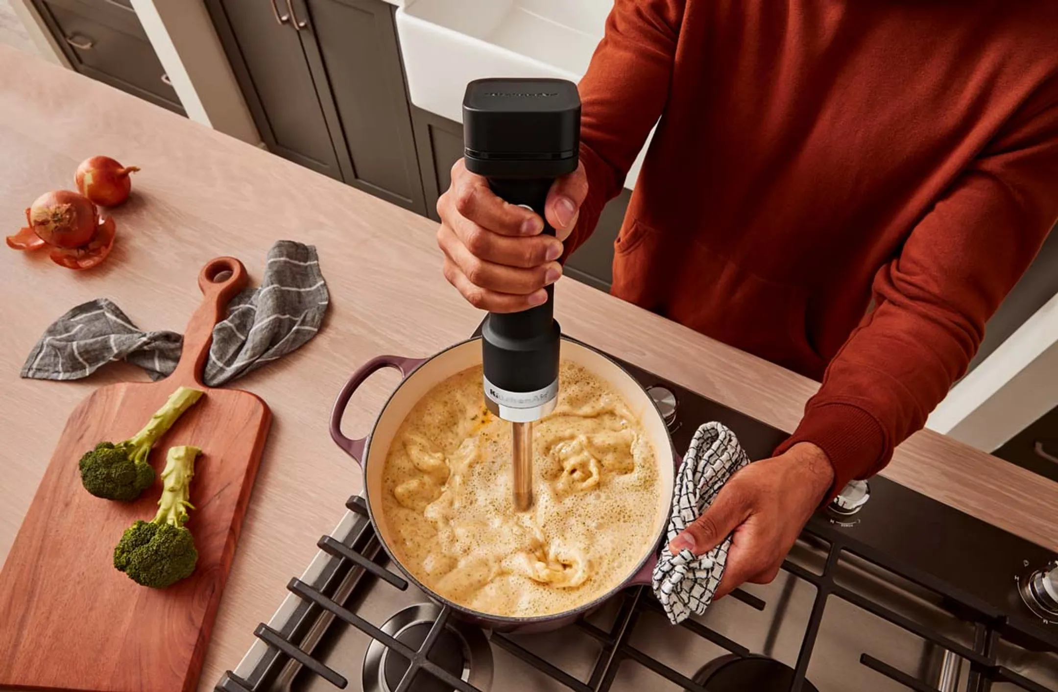 KitchenAid Staafmixer Go - Draadloos 5KHBRV71BM image
