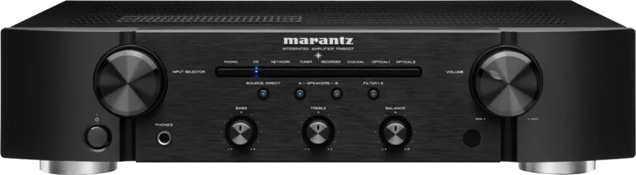 Hi-Fi PM6007 receiver - Zwart