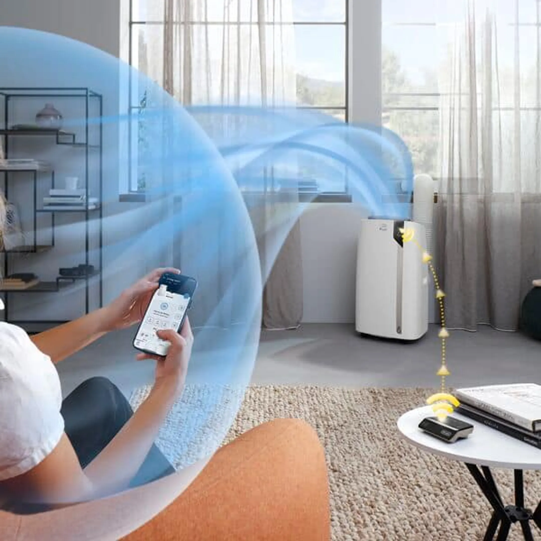 De'Longhi Climatiseur mobile PAC EX130 CST WIFI image