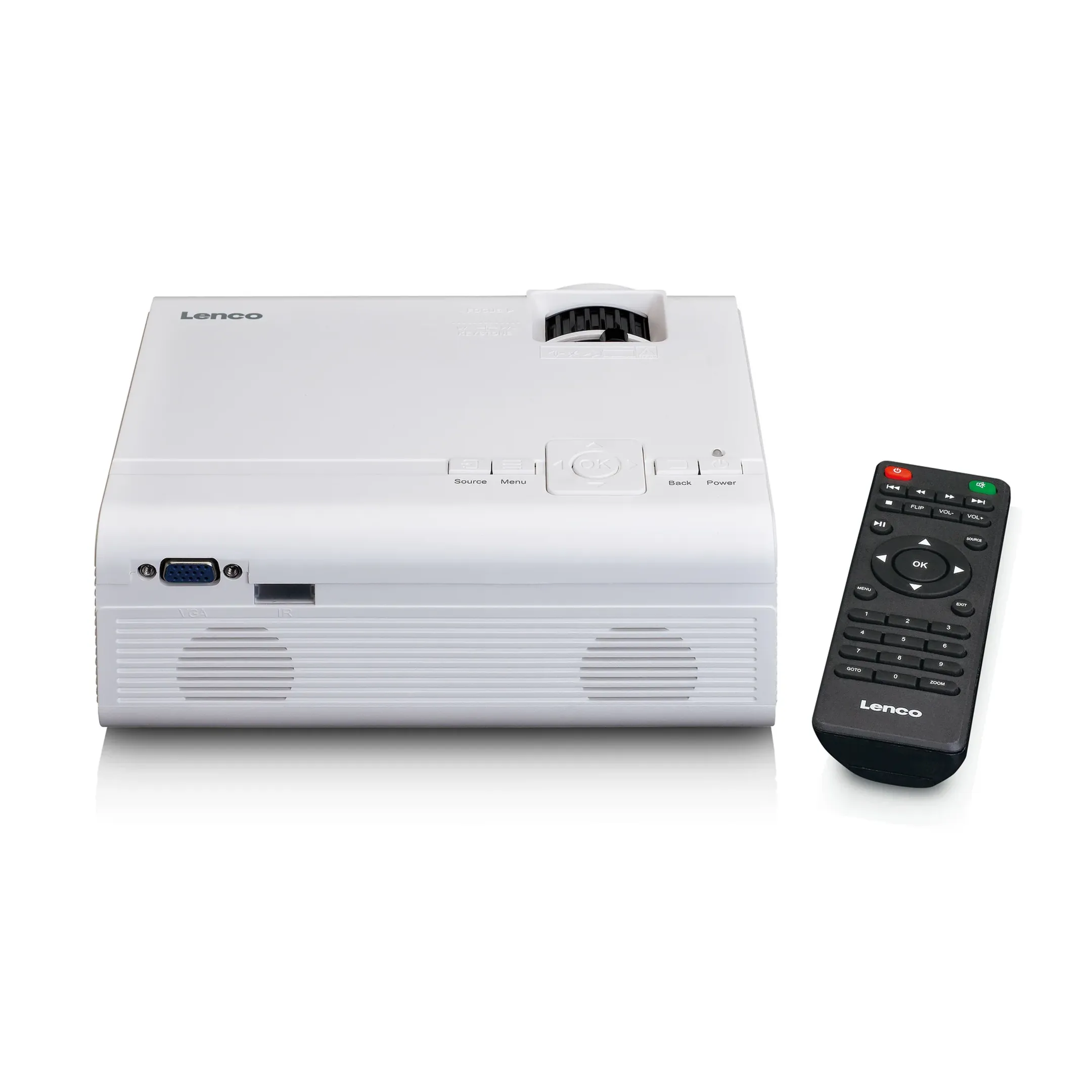 Lenco LPJ-280WH Full HD projector image
