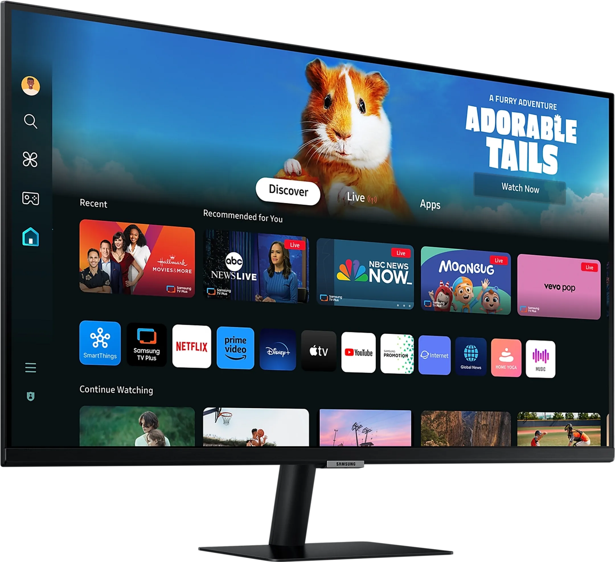 Samsung Smart Monitor M5 M50D 27" LS27DM502EUXEN image