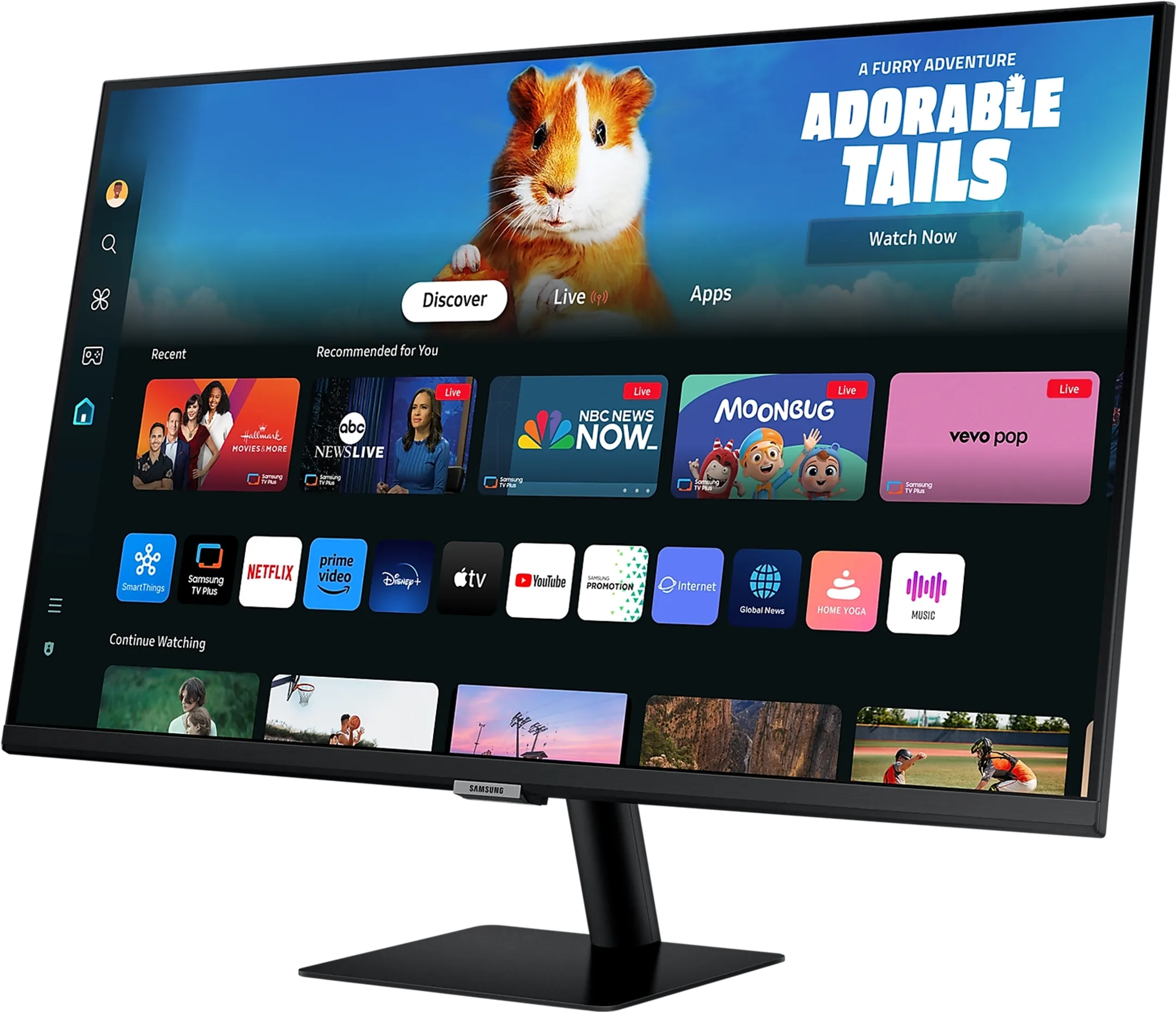 Samsung Smart Monitor M5 M50D 27" LS27DM502EUXEN image