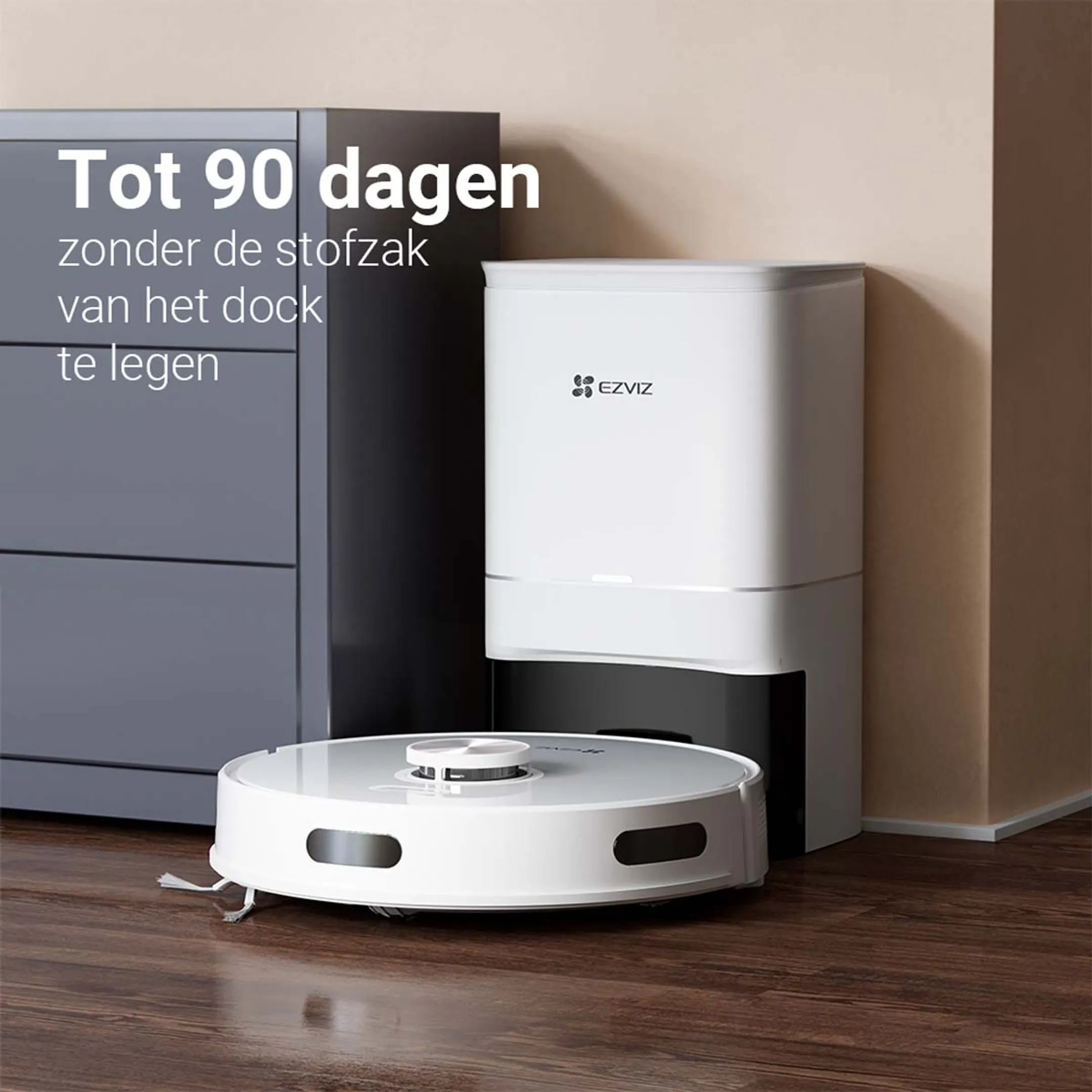 Ezviz 2 in 1 Robotstofzuiger RE5 Plus image
