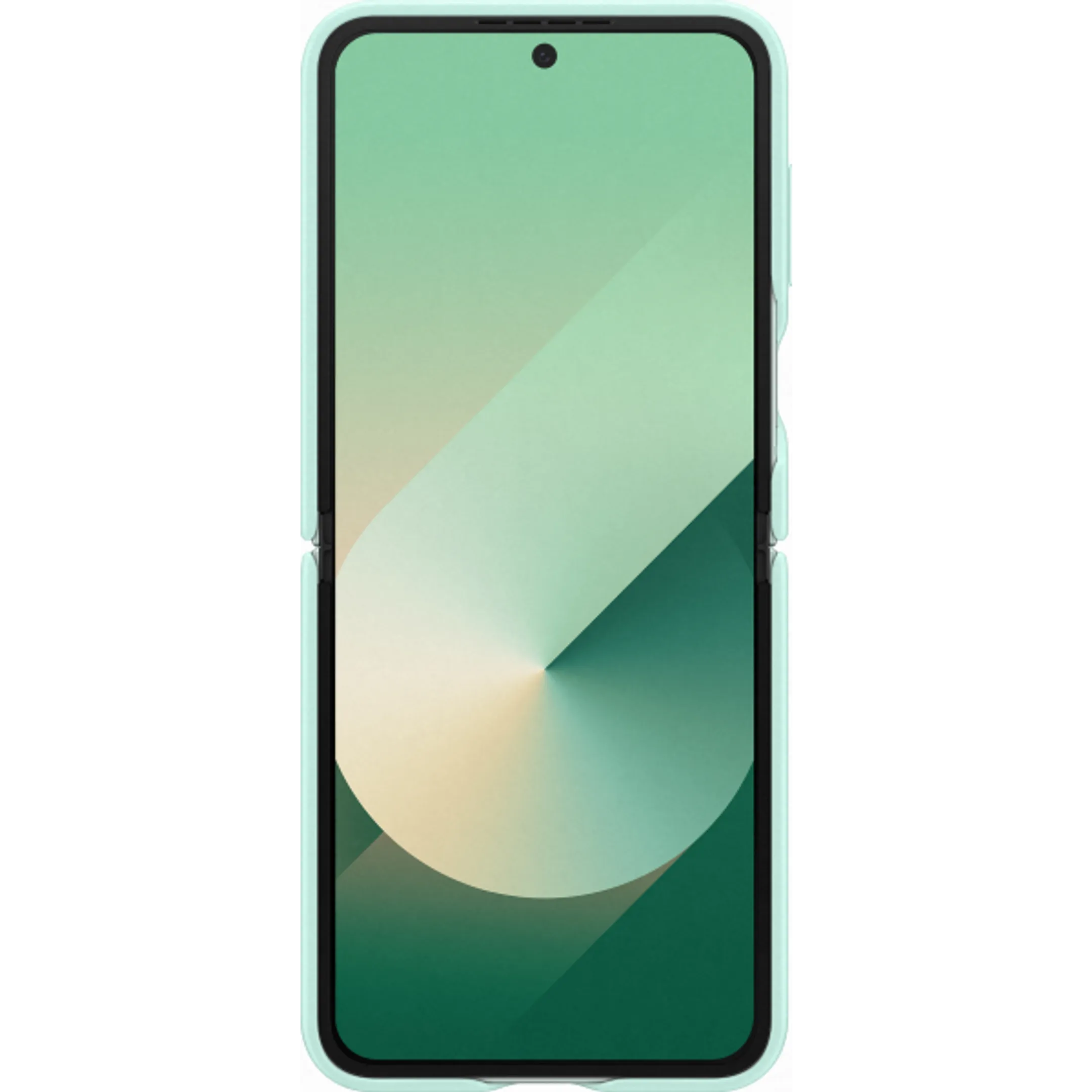 Samsung Leren backcover voor Galaxy Z Flip6 & Flip7 FE - Mint image