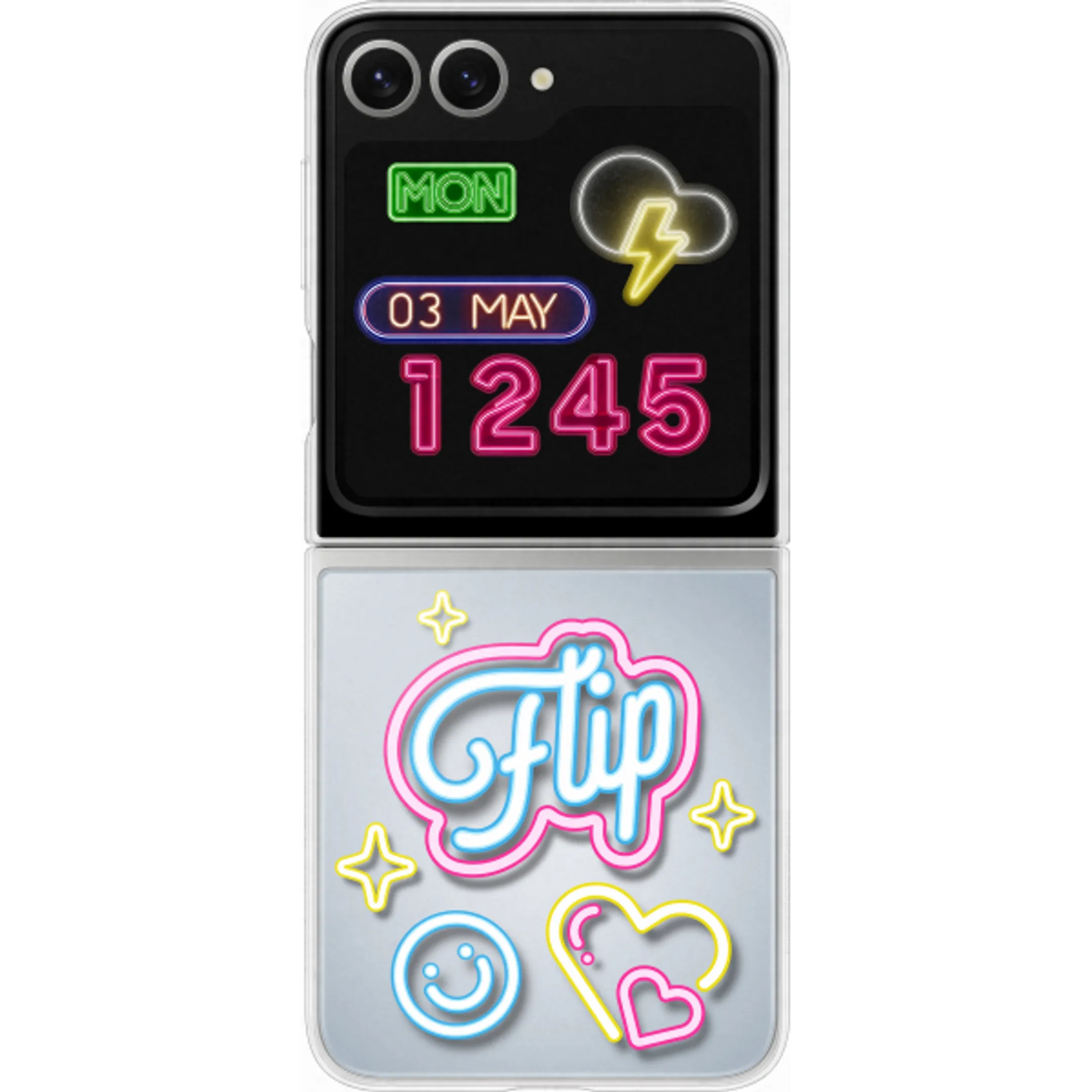 Samsung Coque Galaxy Z Flip6 et Flip7 FE - Clear image