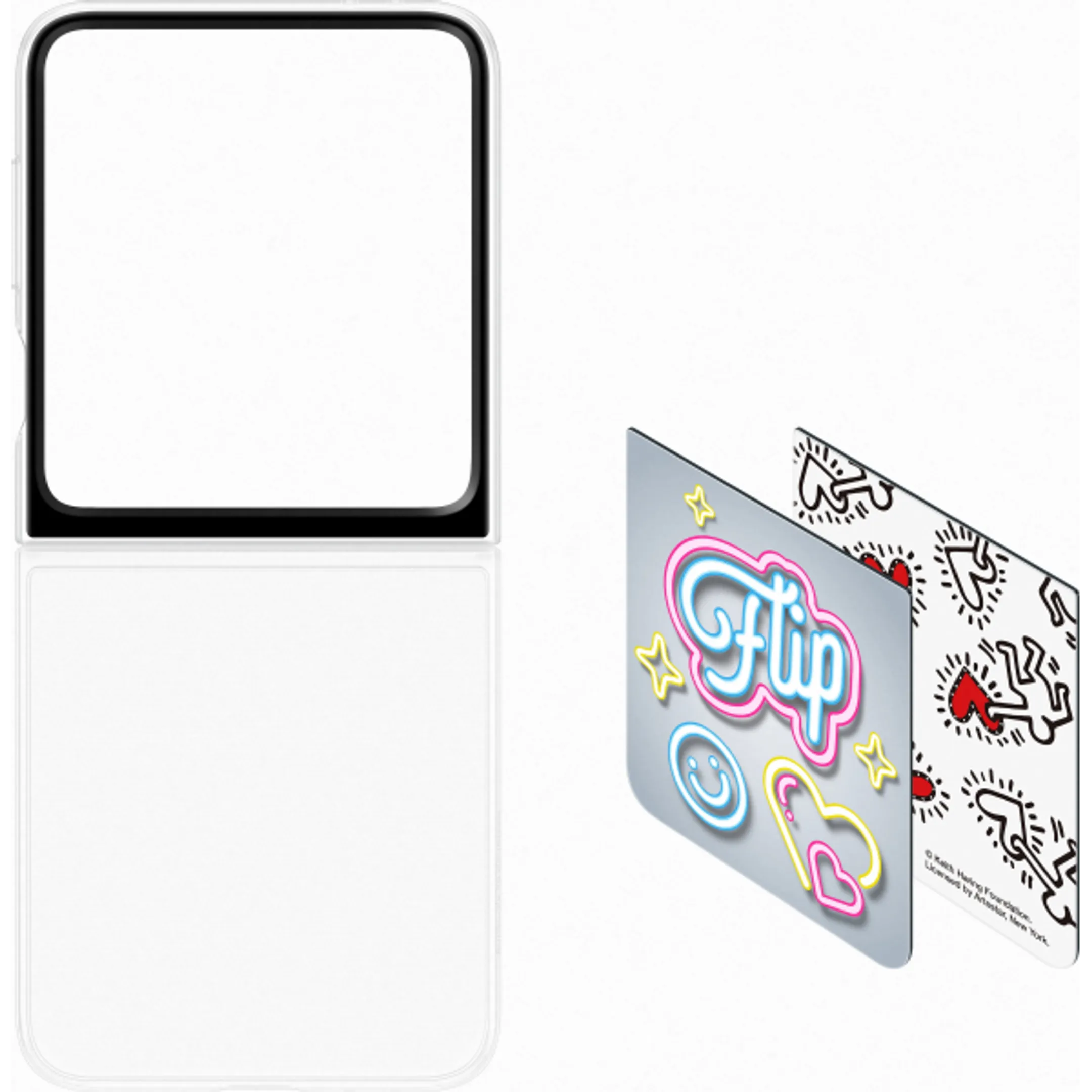 Samsung Coque Galaxy Z Flip6 et Flip7 FE - Clear image