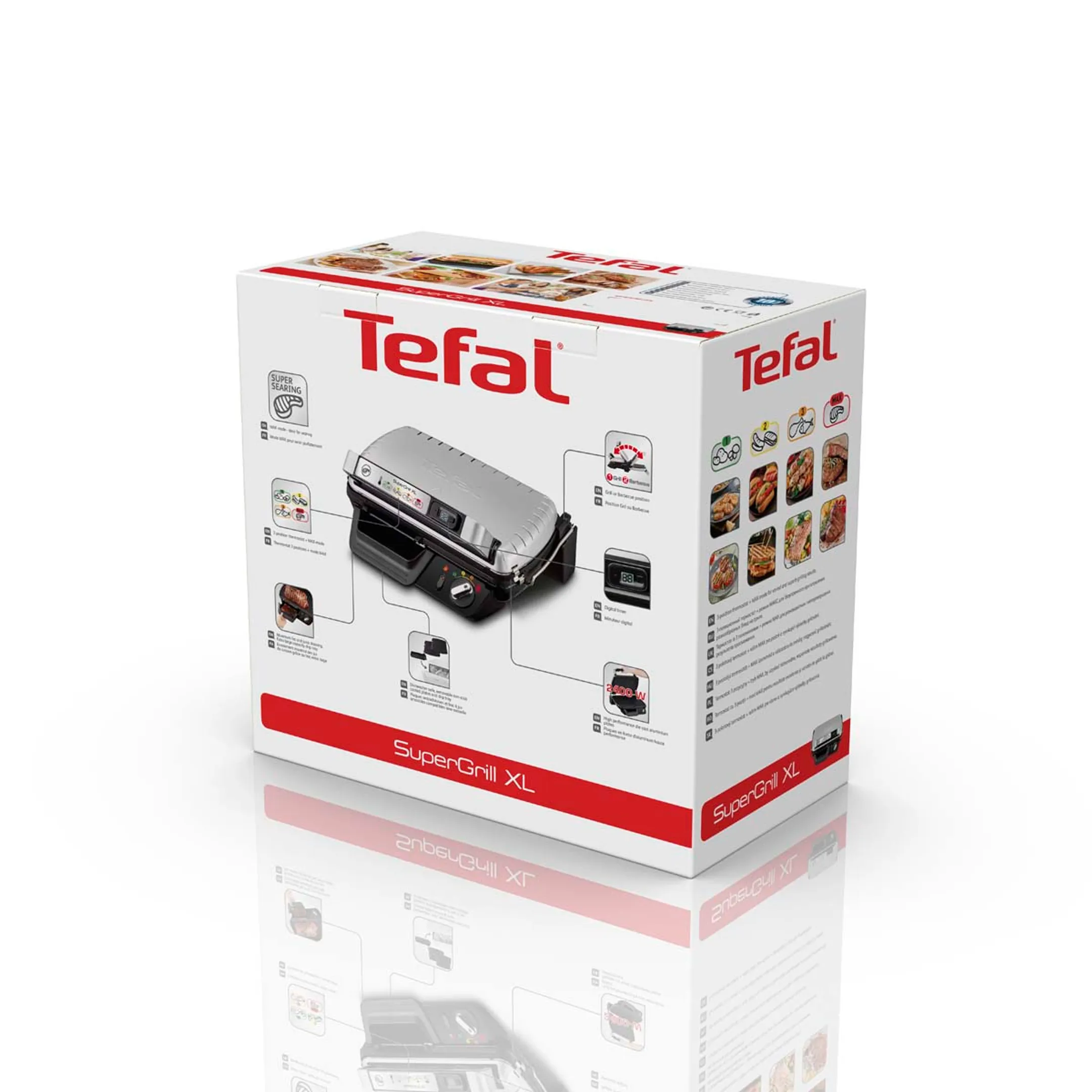 Tefal Grill SuperGrill XL GC461B12 image