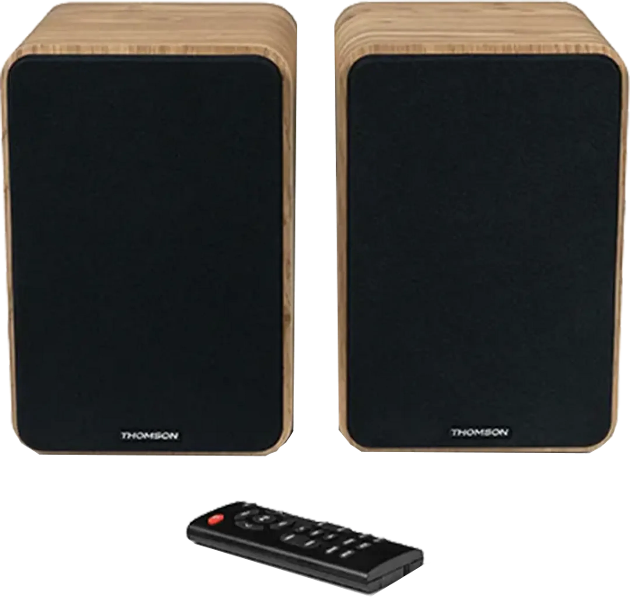 Enceintes Bluetooth WS602DUO - Bois