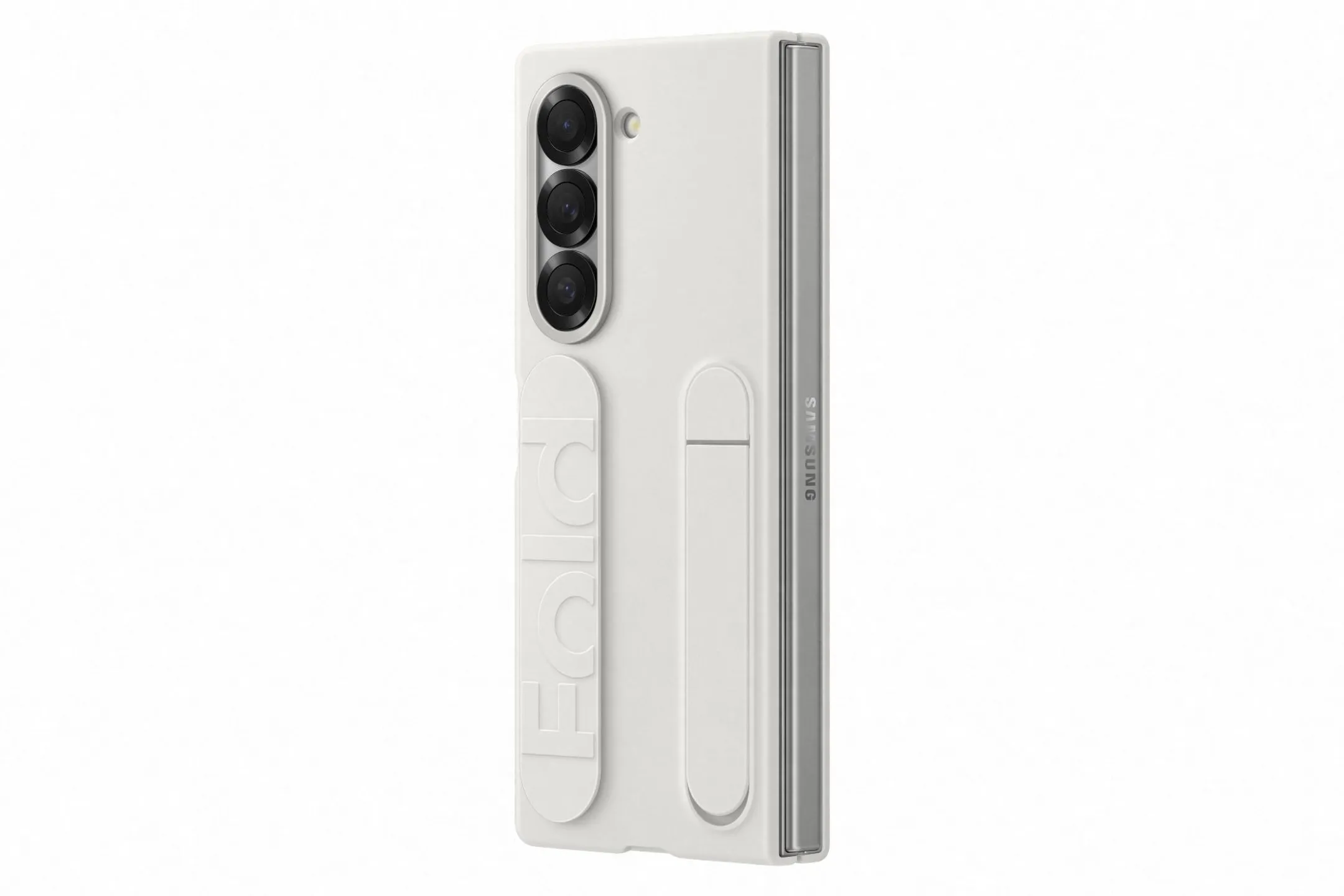 Samsung Standing case avec poignée pour Galaxy Z Fold6 - Blanc image