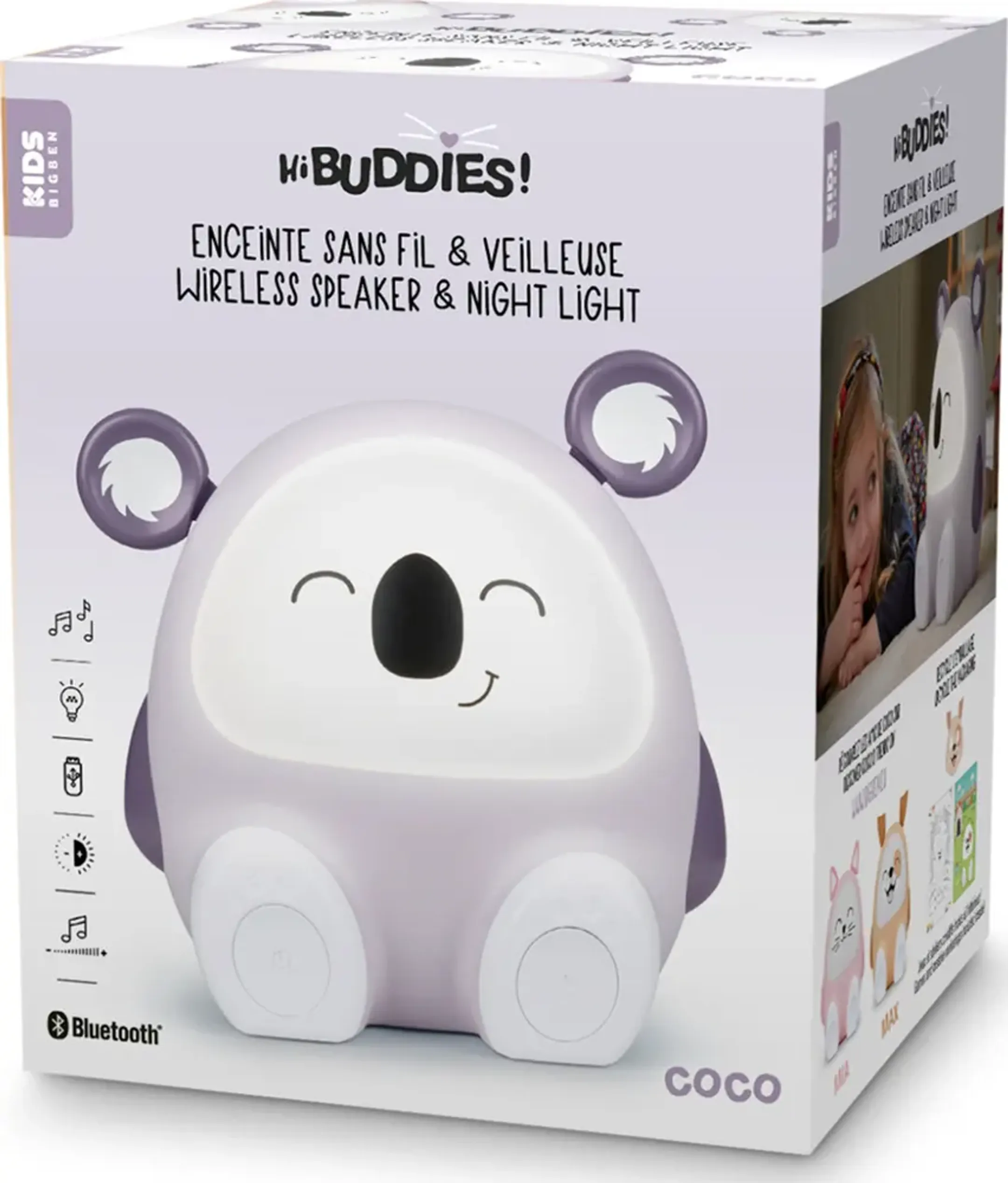 BigBen  Réveil pour enfants Coco Koala - BTKIDSKOALA image