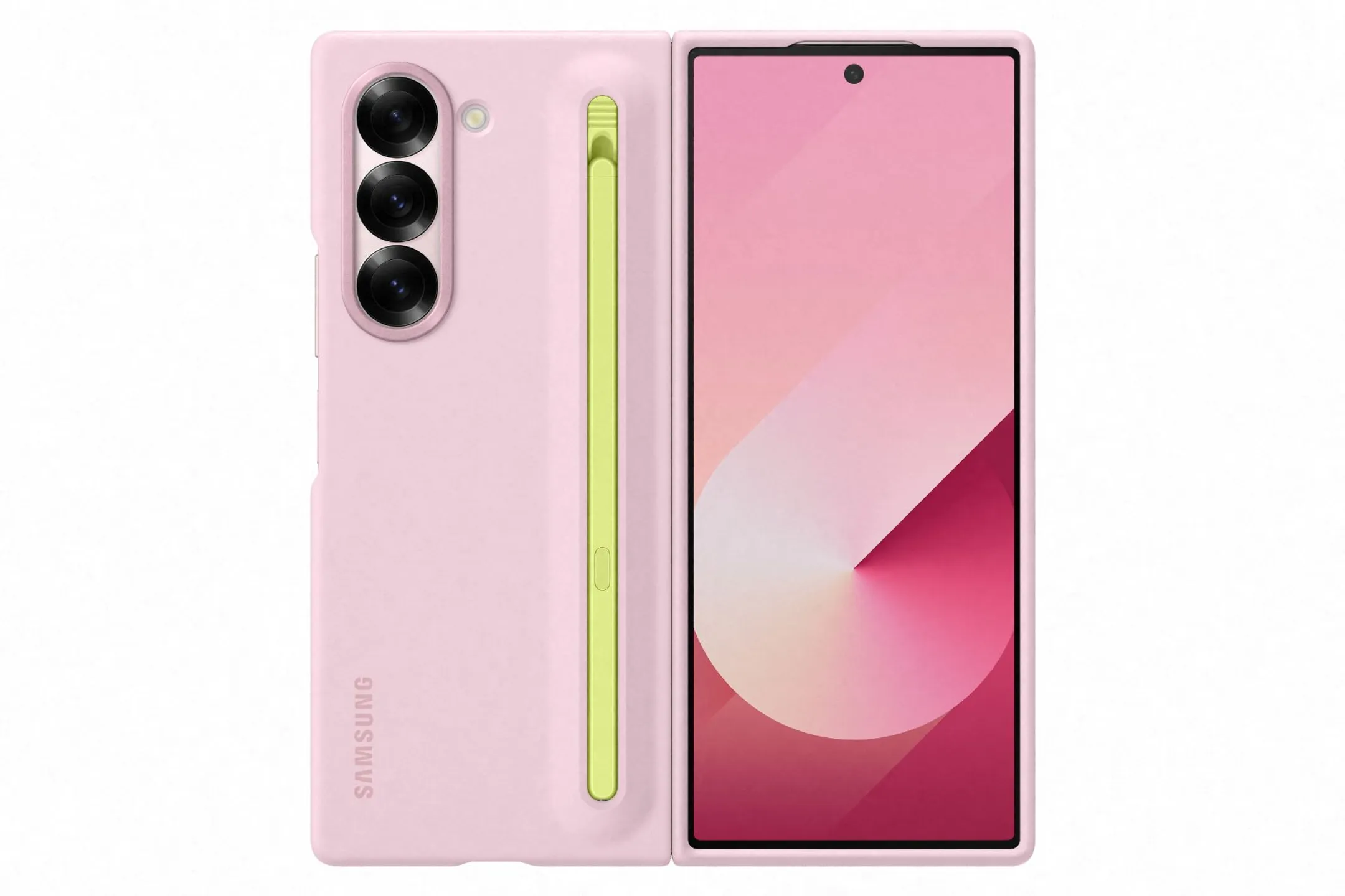 Samsung Galaxy S Pen case pour Galaxy Z Fold6 - Pink image