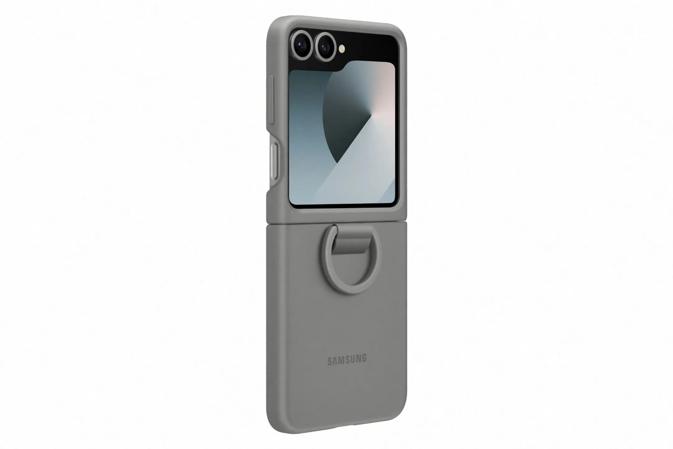 Silicone hoesje voor Galaxy Z Flip6 & Flip7 FE - Grijs