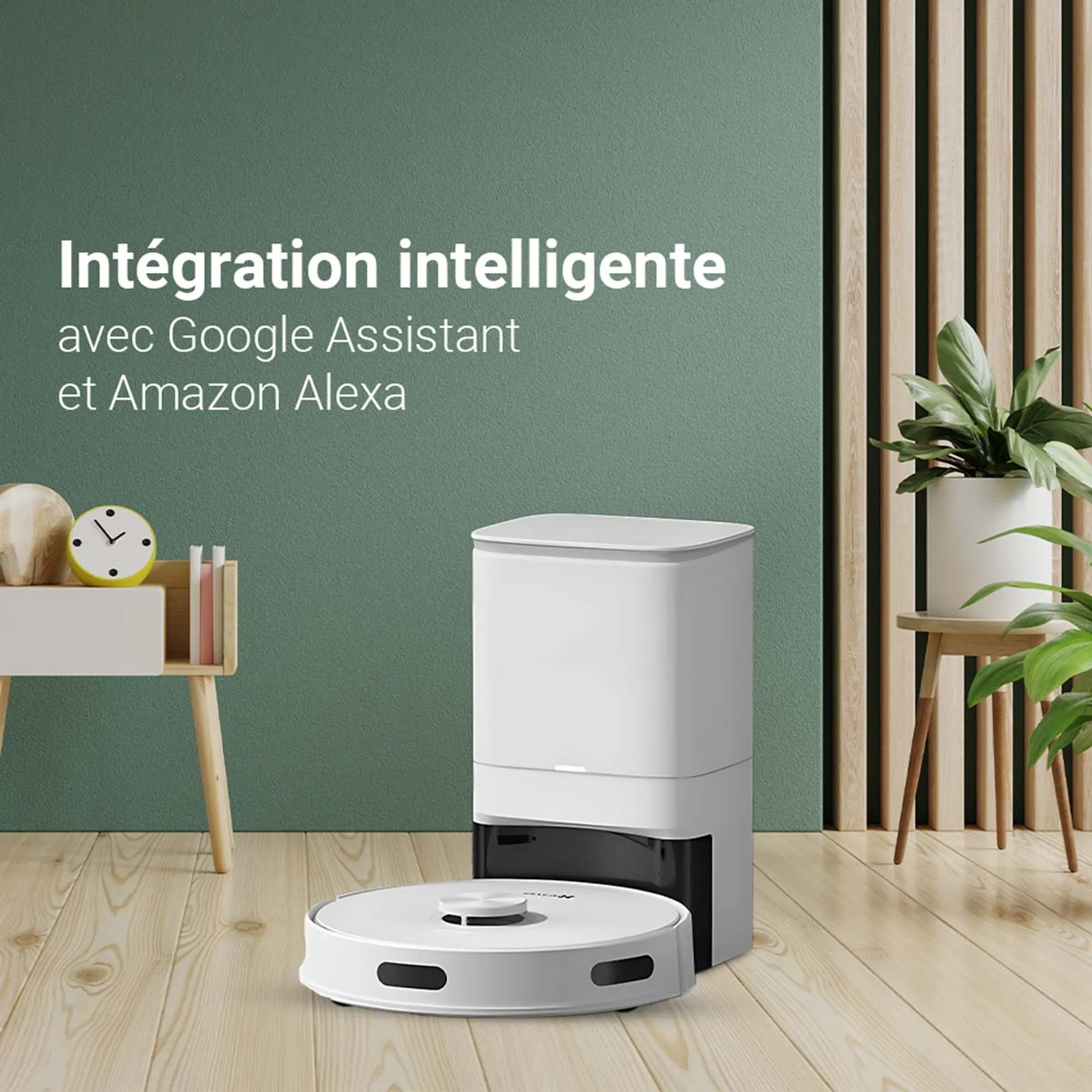 Ezviz Aspirateur robot 2 en 1 RE5 Plus image