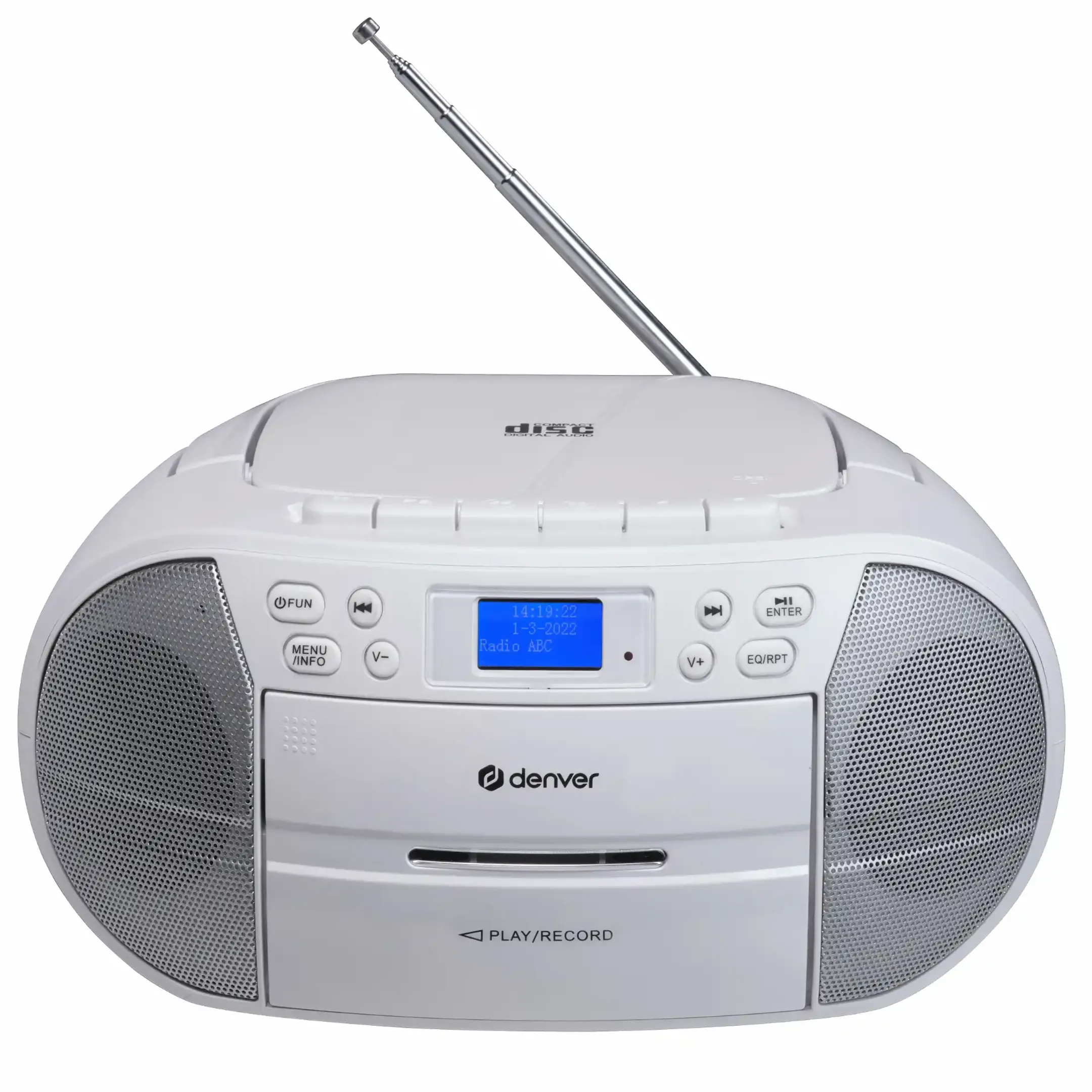 Radio avec lecteur CD TDC-280W - Blanc