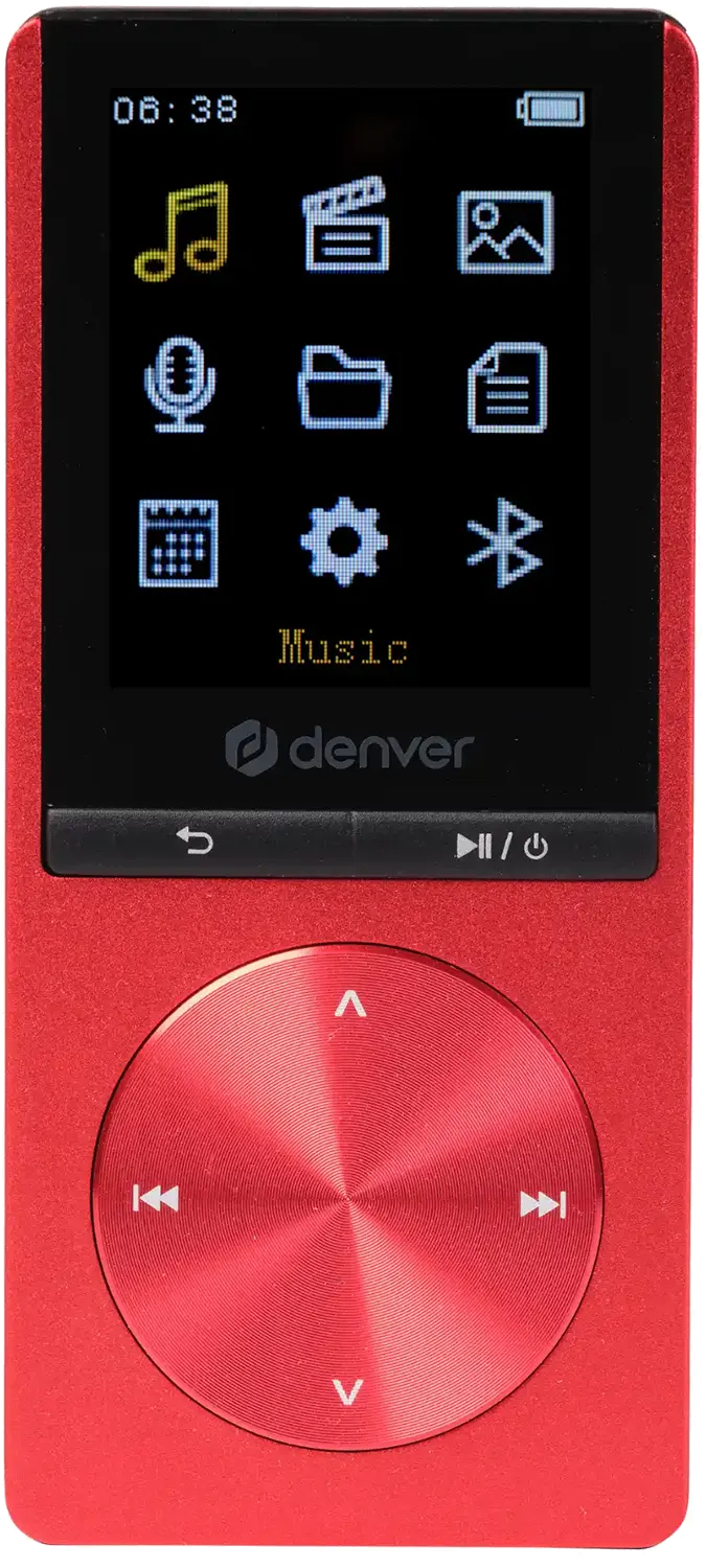 Denver MP-1820B MP4 speler 4 Go - Rood
