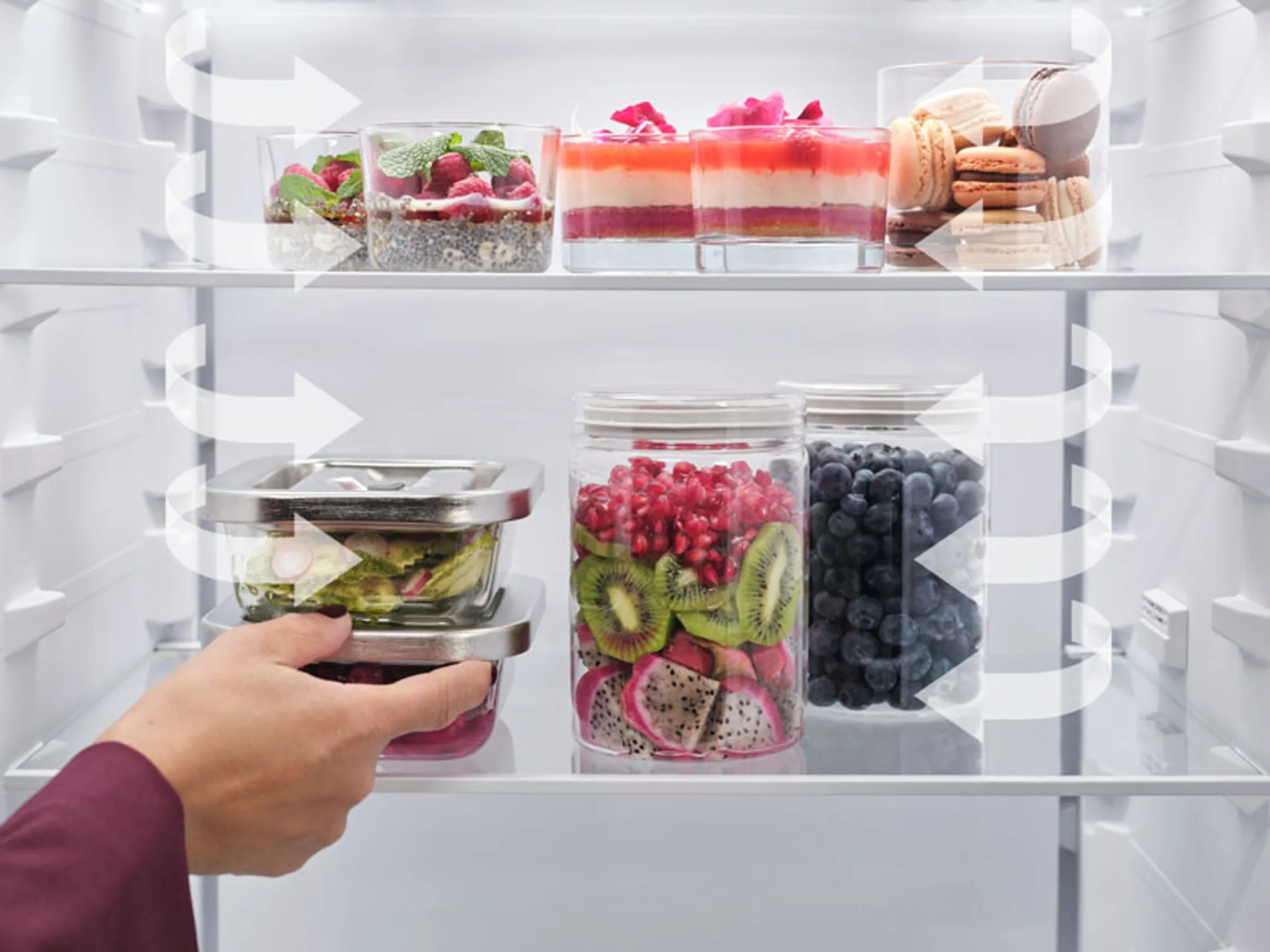 AEG Combi frigo congélateur ORC7P361CX image