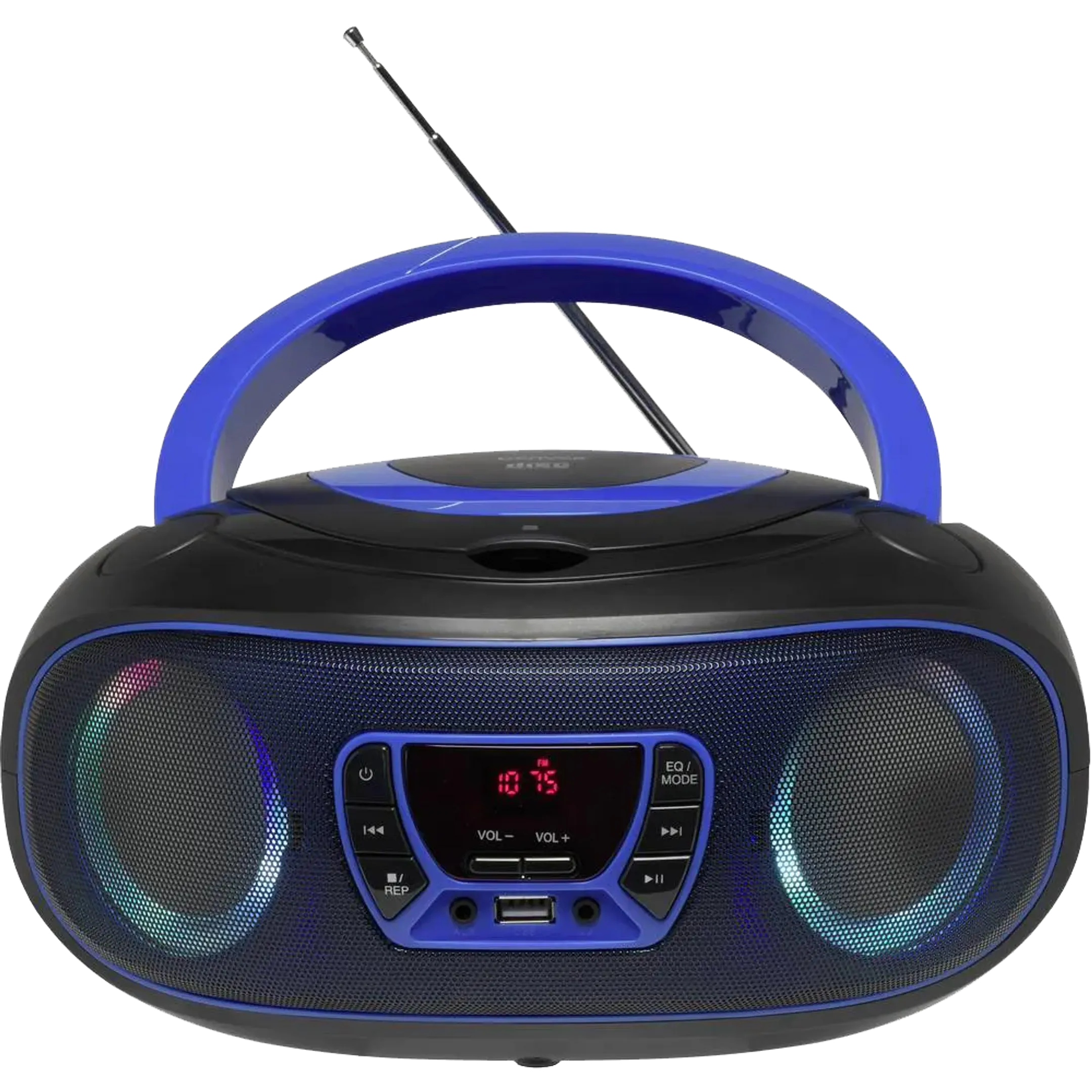 Radio avec lecreur CD 212BTBU - Bleu