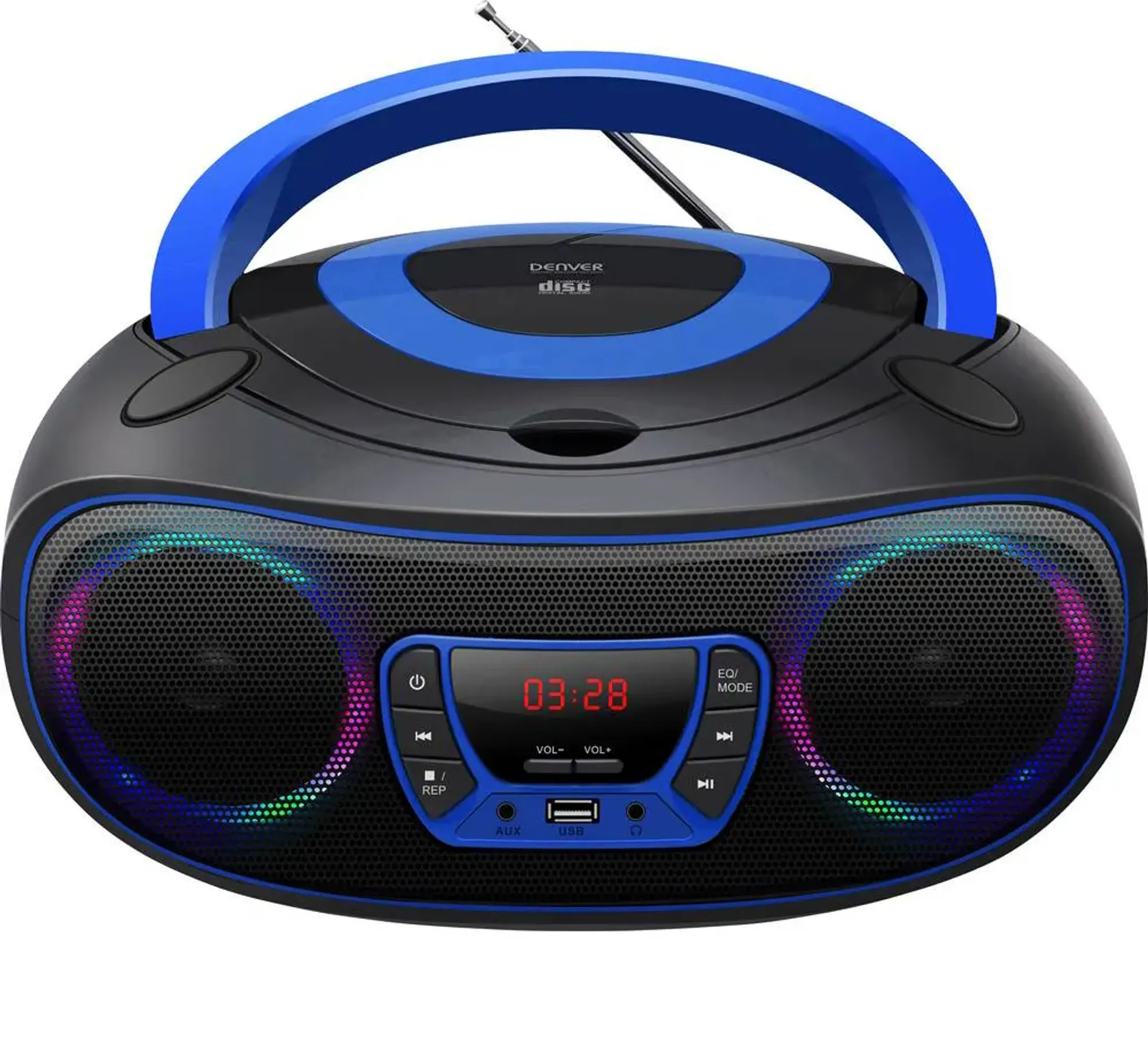 Denver Radio avec lecreur CD 212BTBU - Bleu  image