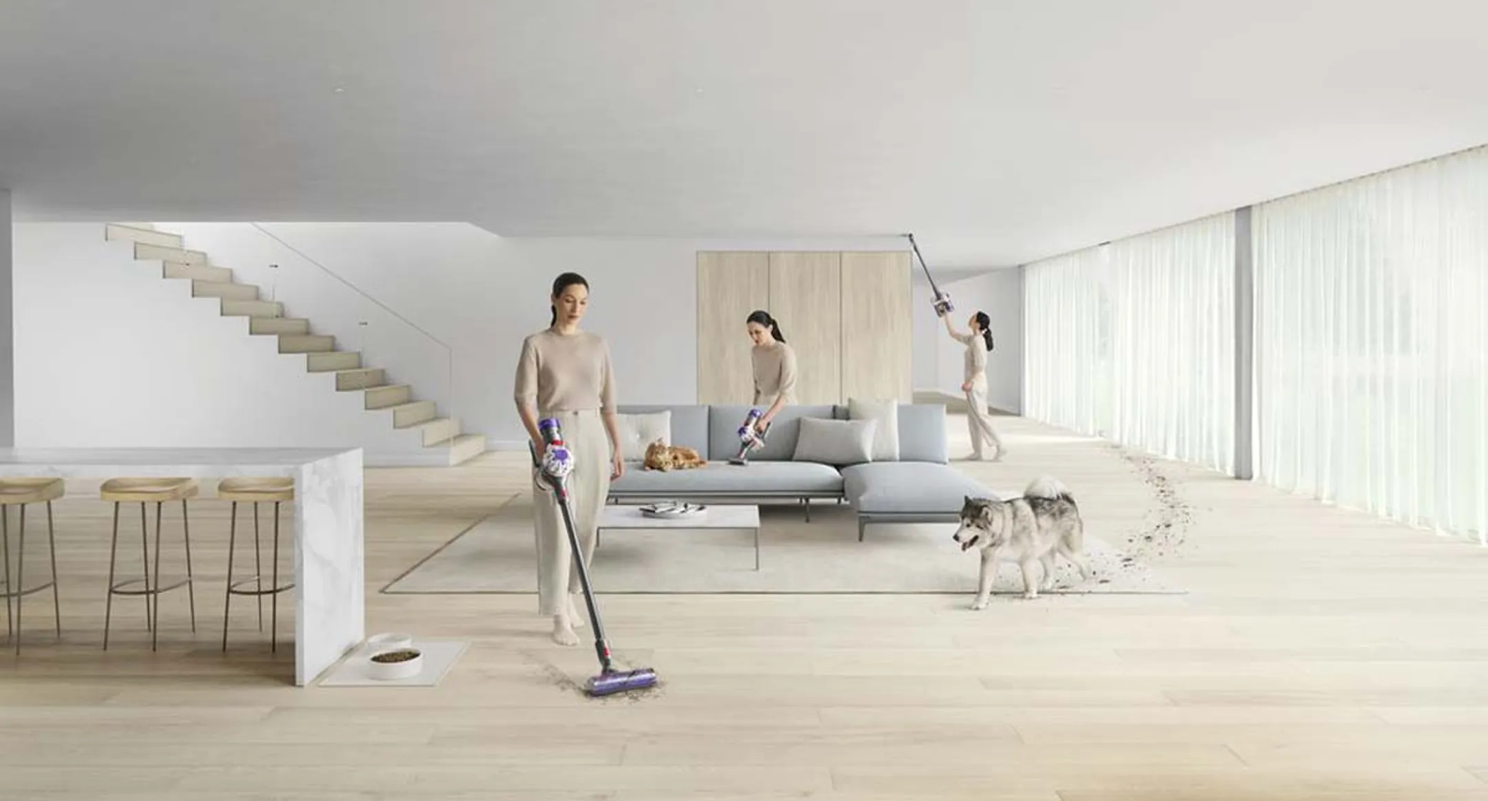 Dyson Steelstofzuiger V8 Advanced image