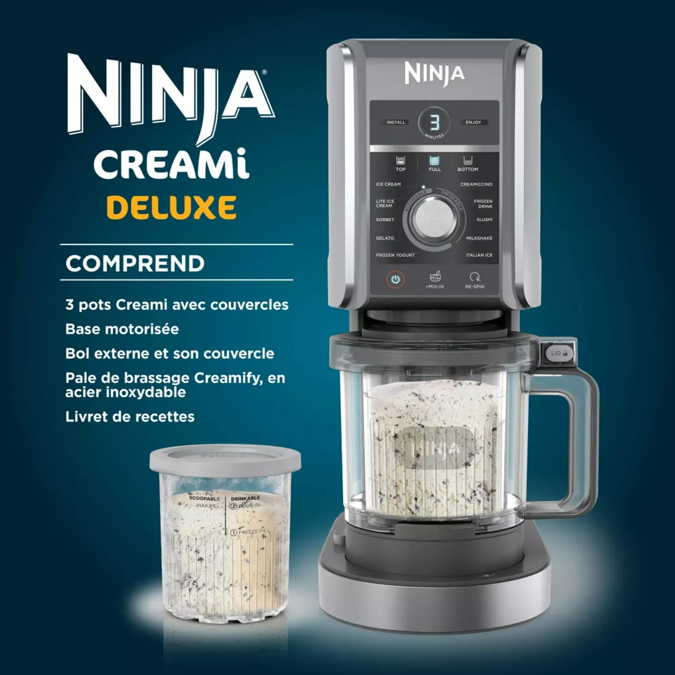 Ninja Sorbetière CREAMi Deluxe - NC501EU  image