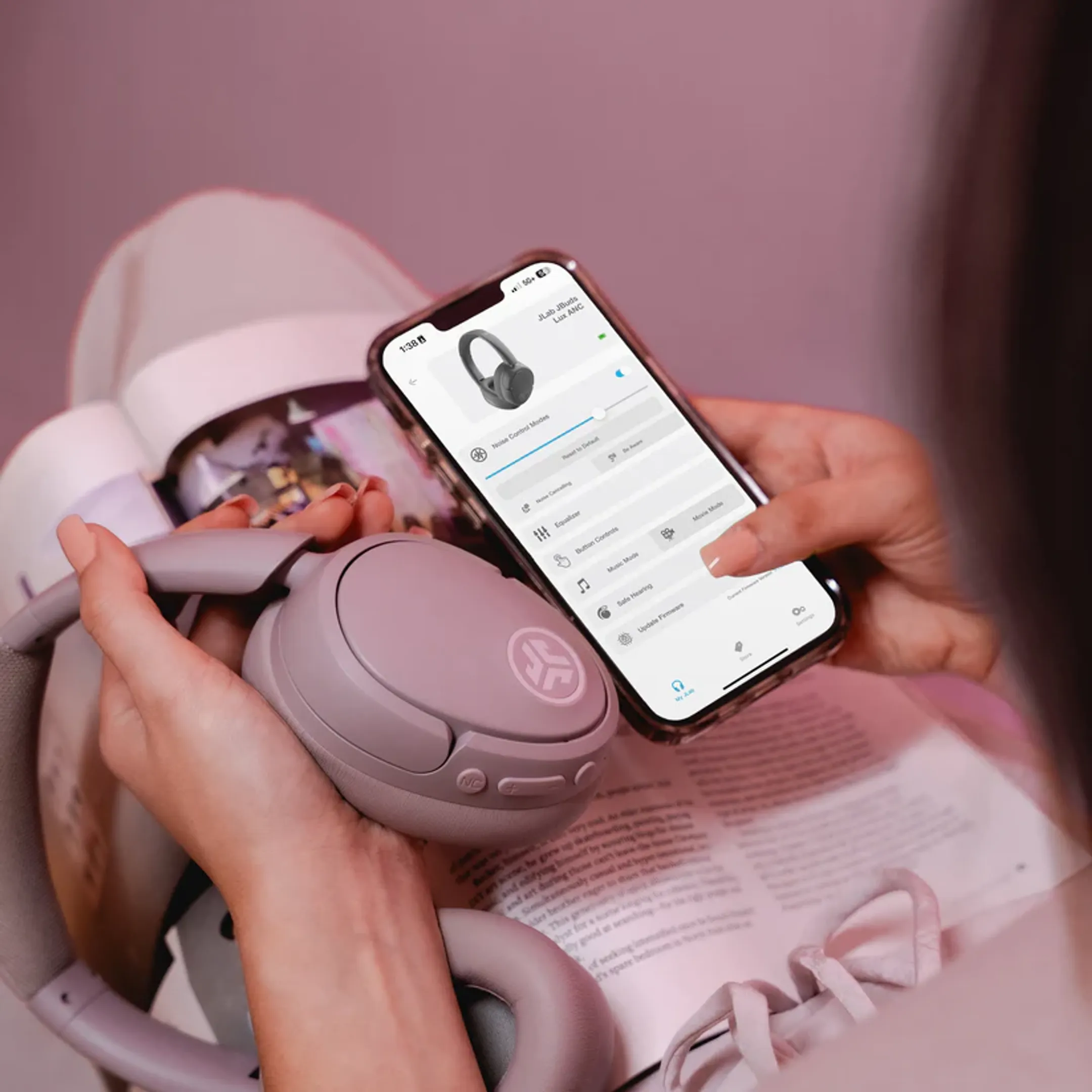 JLab Casque LUX - Mauve image