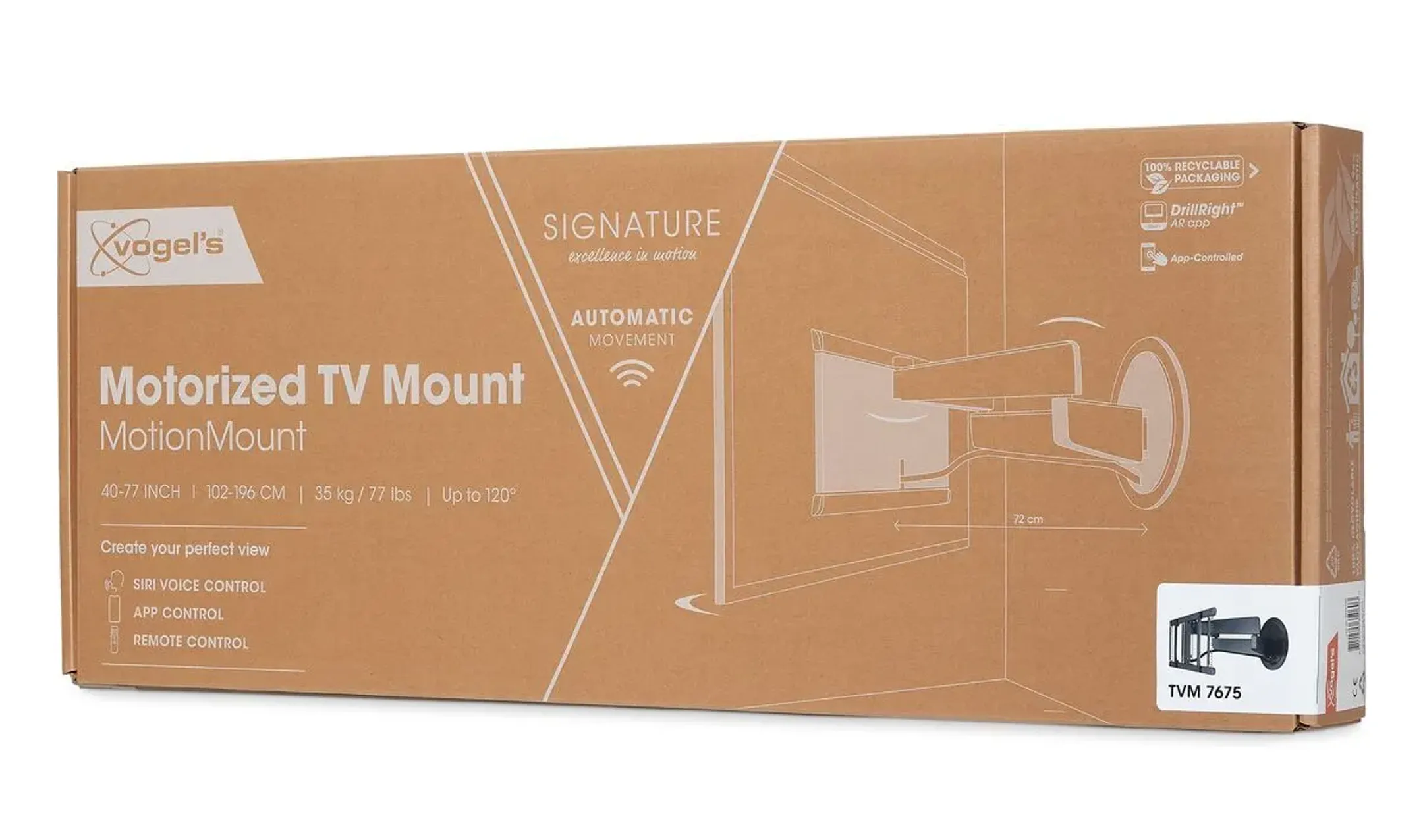 Vogels Televisiebeugel TVM 7675 40-77 inch - Zwart image