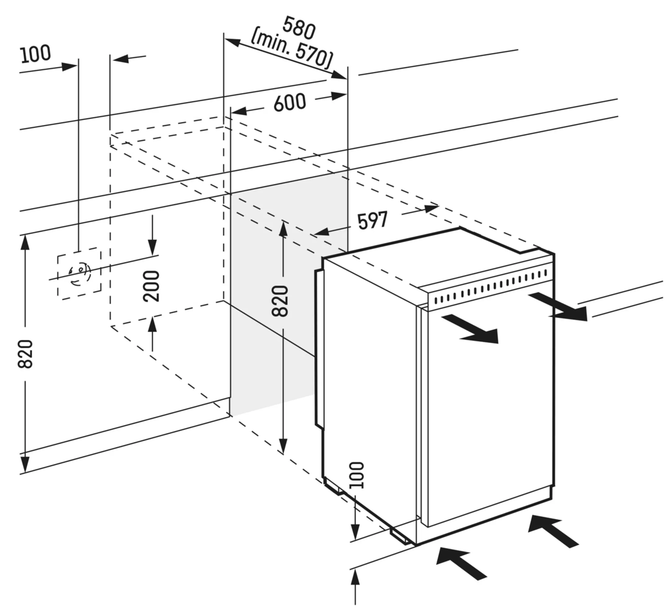 Liebherr Inbouw koelkast IRc 4120 Plus image
