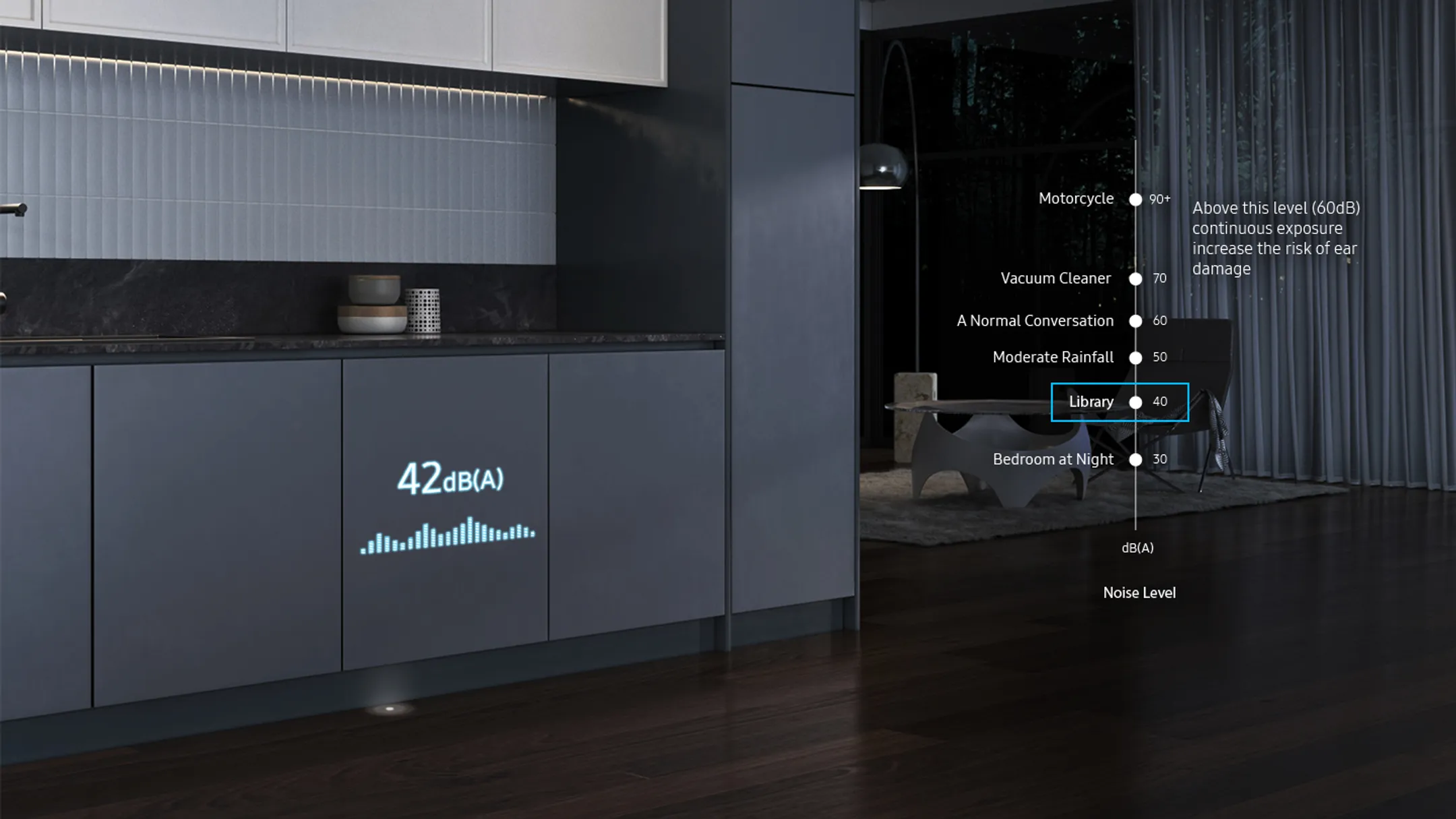 Samsung Inbouw vaatwasser DW60BG730B00ET image