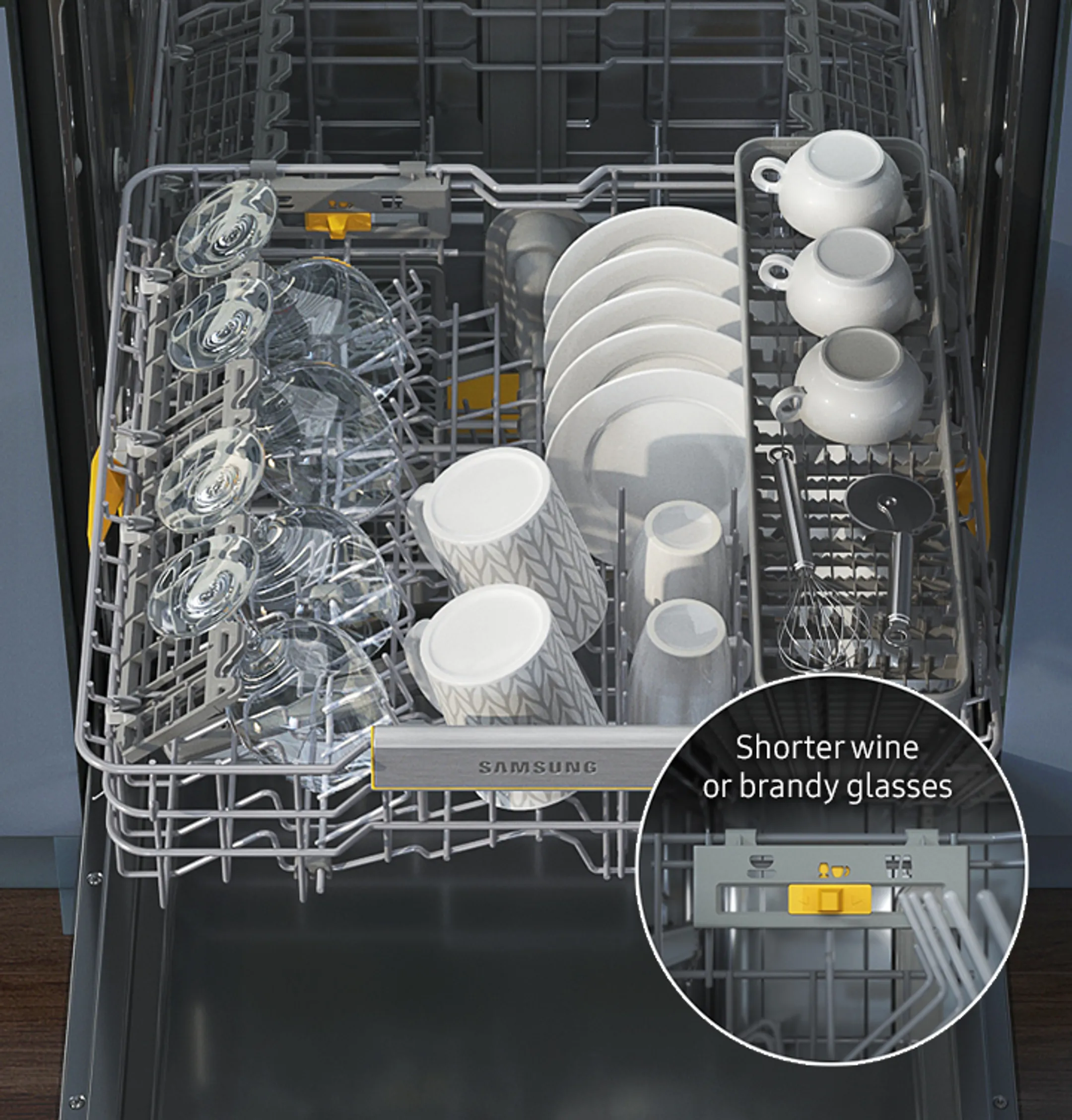 Samsung Inbouw vaatwasser DW60BG730B00ET image
