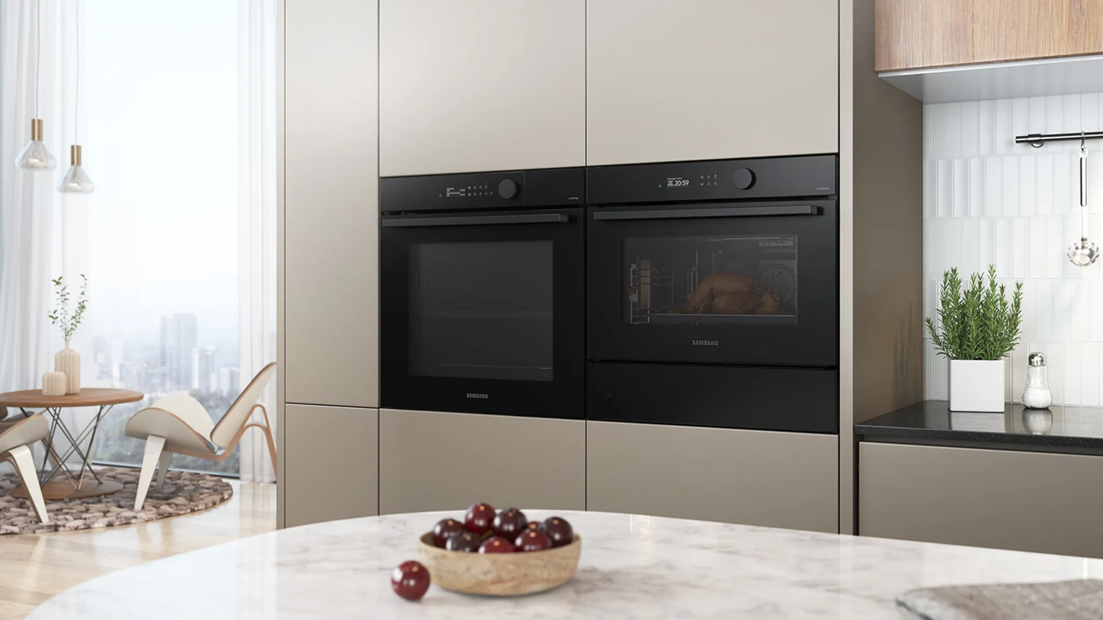 Samsung Inbouw microgolf NQ5B5713GBK/U1 ​ image