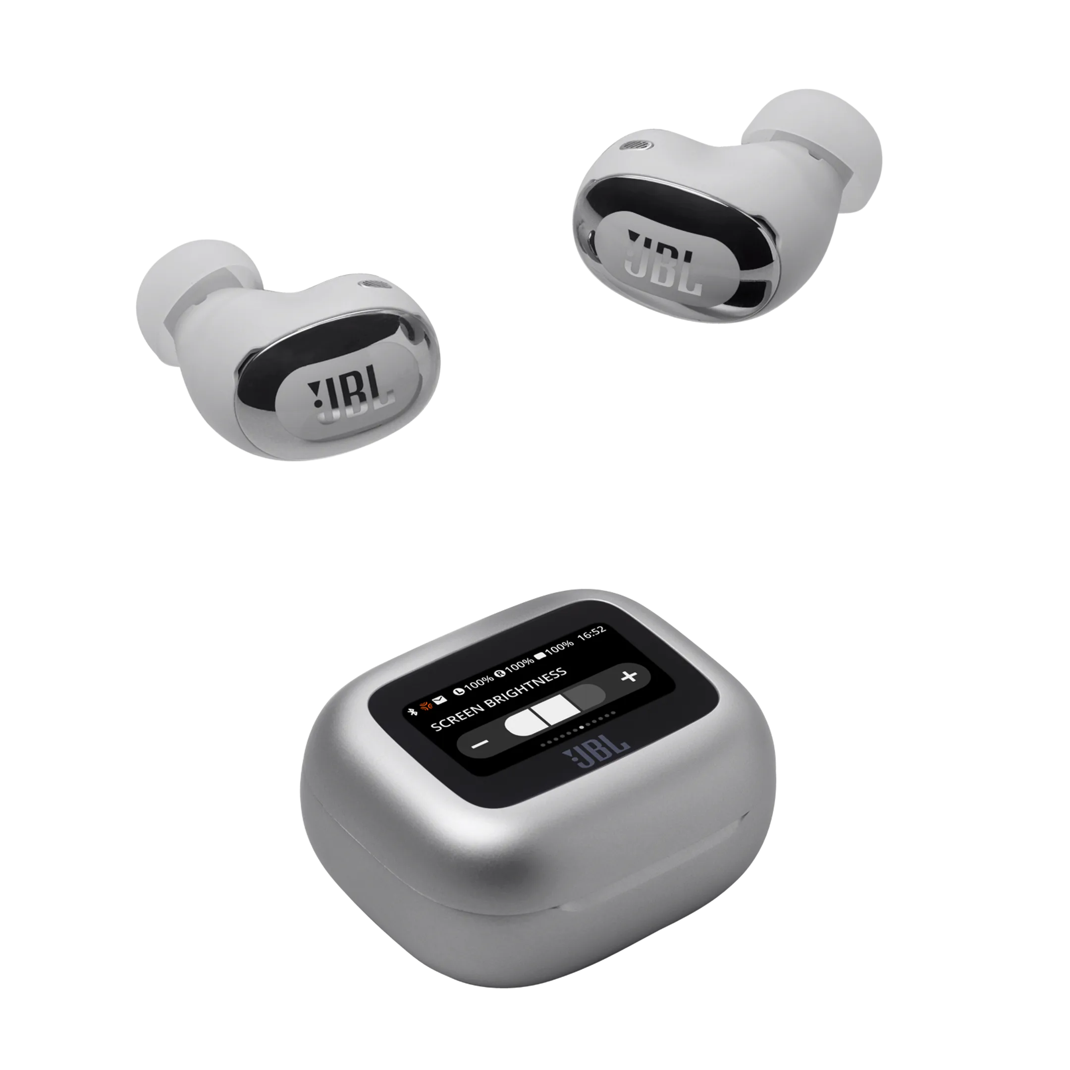 JBL Écouteurs Live Buds 3 - Argent image