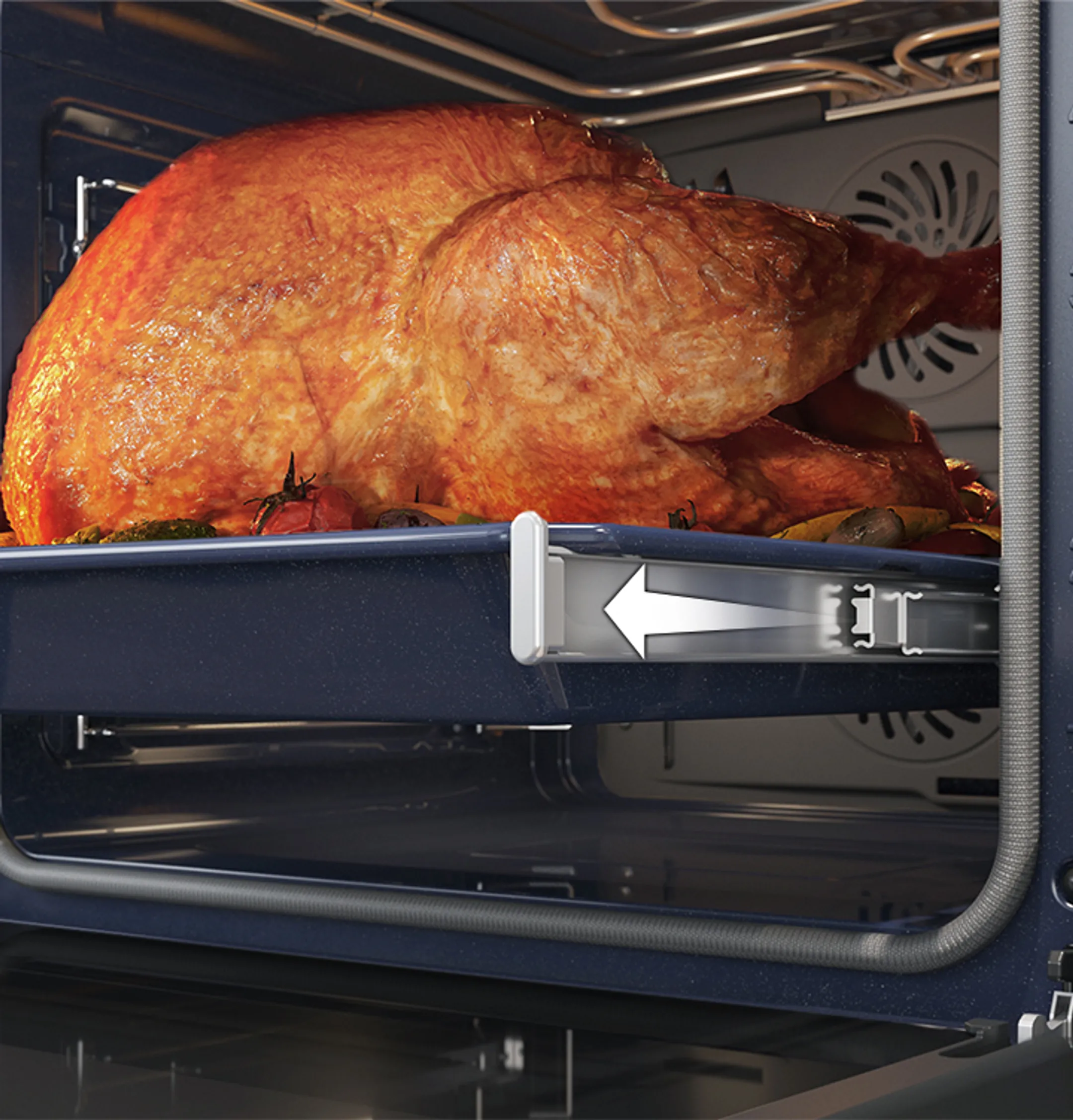 Samsung Four encastrable NV7B4550VAK Dual Cook Flex™ image