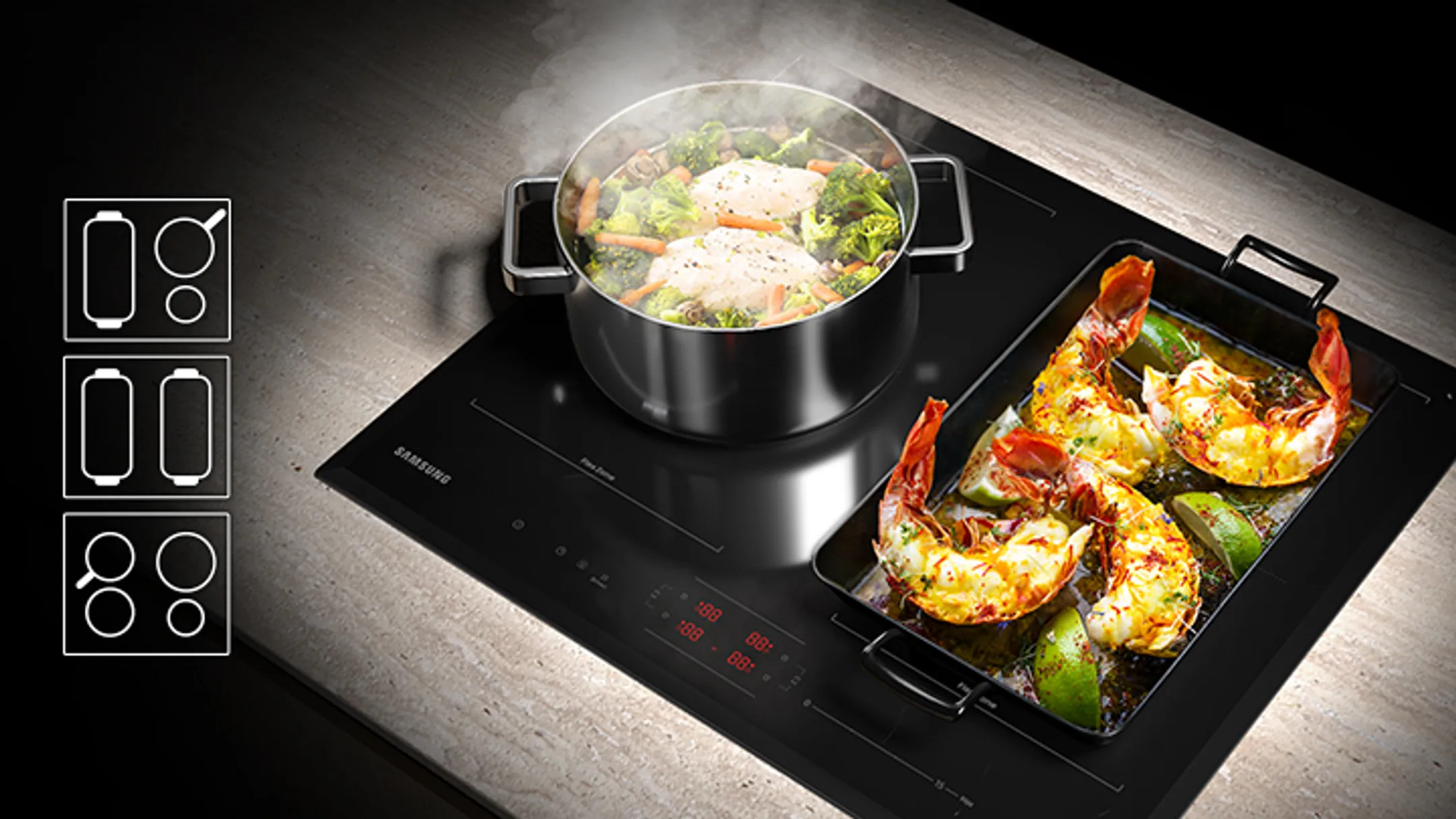 Samsung Taque induction NZ64B5066FK /U1 image