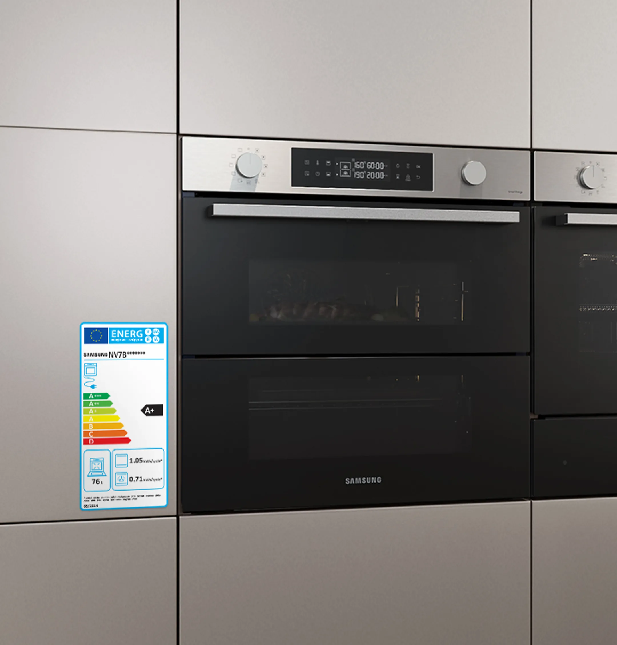Samsung Inbouw oven NV7B5755SAK Dual Cook Flex image