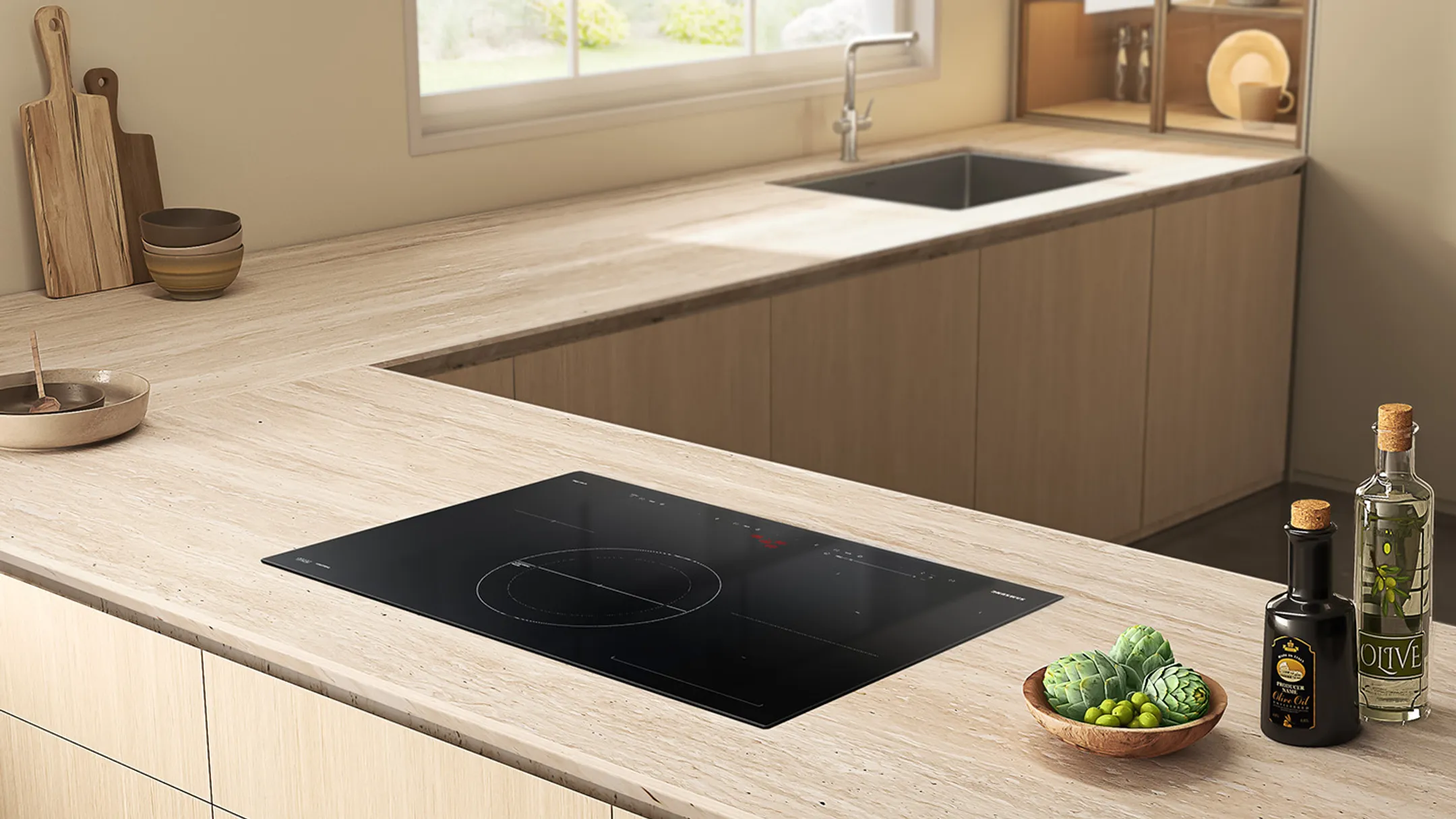 Samsung Inductiekookplaat NZ85C5047FK/U1 Flex Zone image