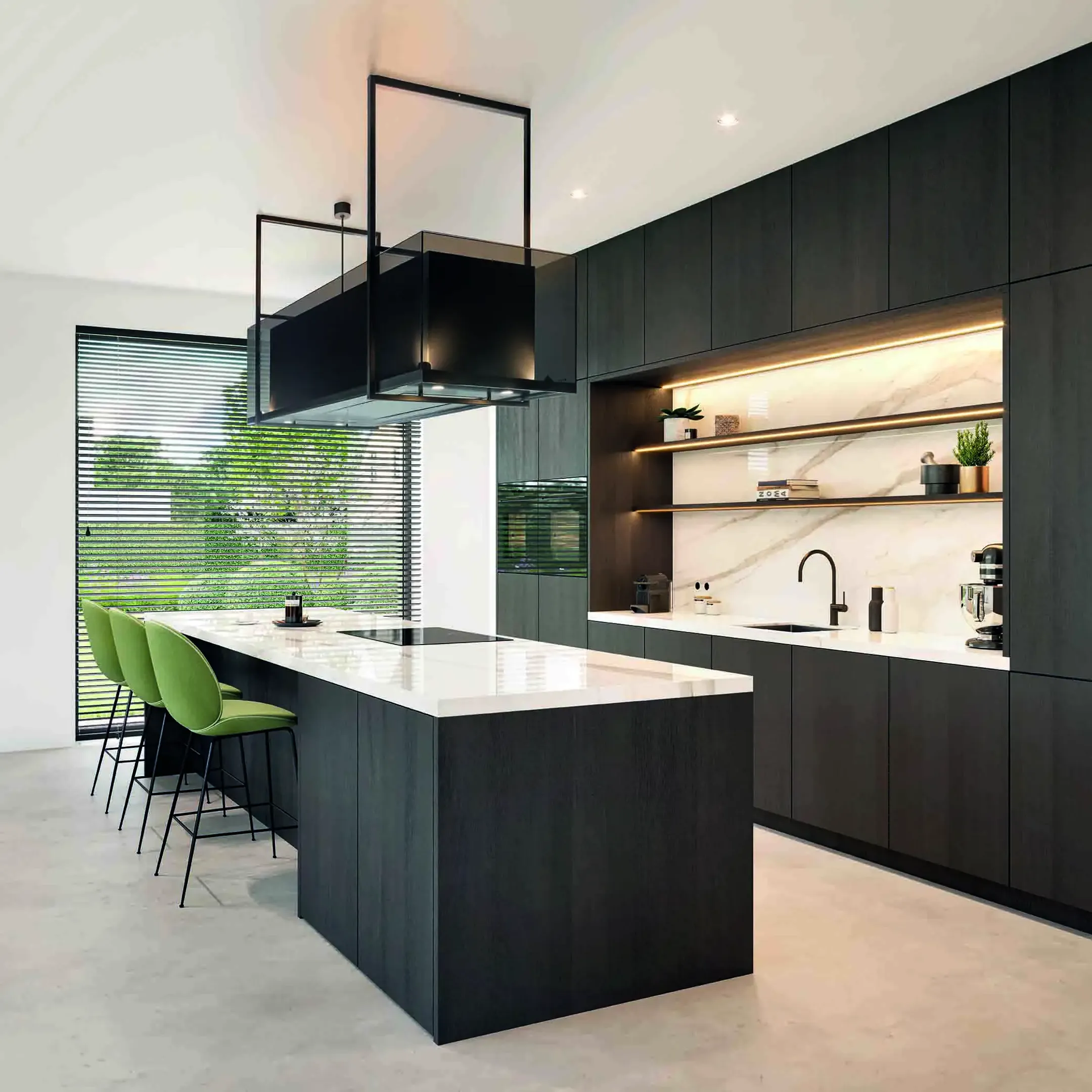 Novy Eilanddampkap Phantom Frame 7540 (Enkel verkrijgbaar via winkel met installatie) image