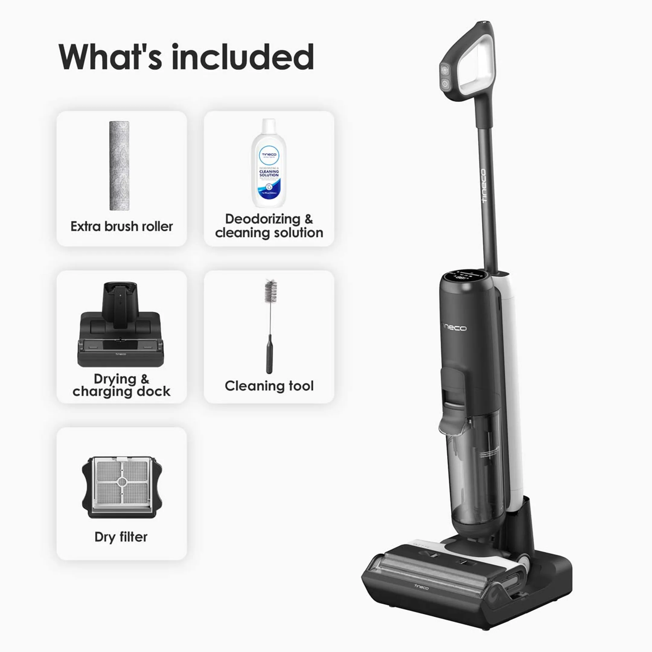 TINECO Vloerreiniger Floor One S6 Flashdry Pet image
