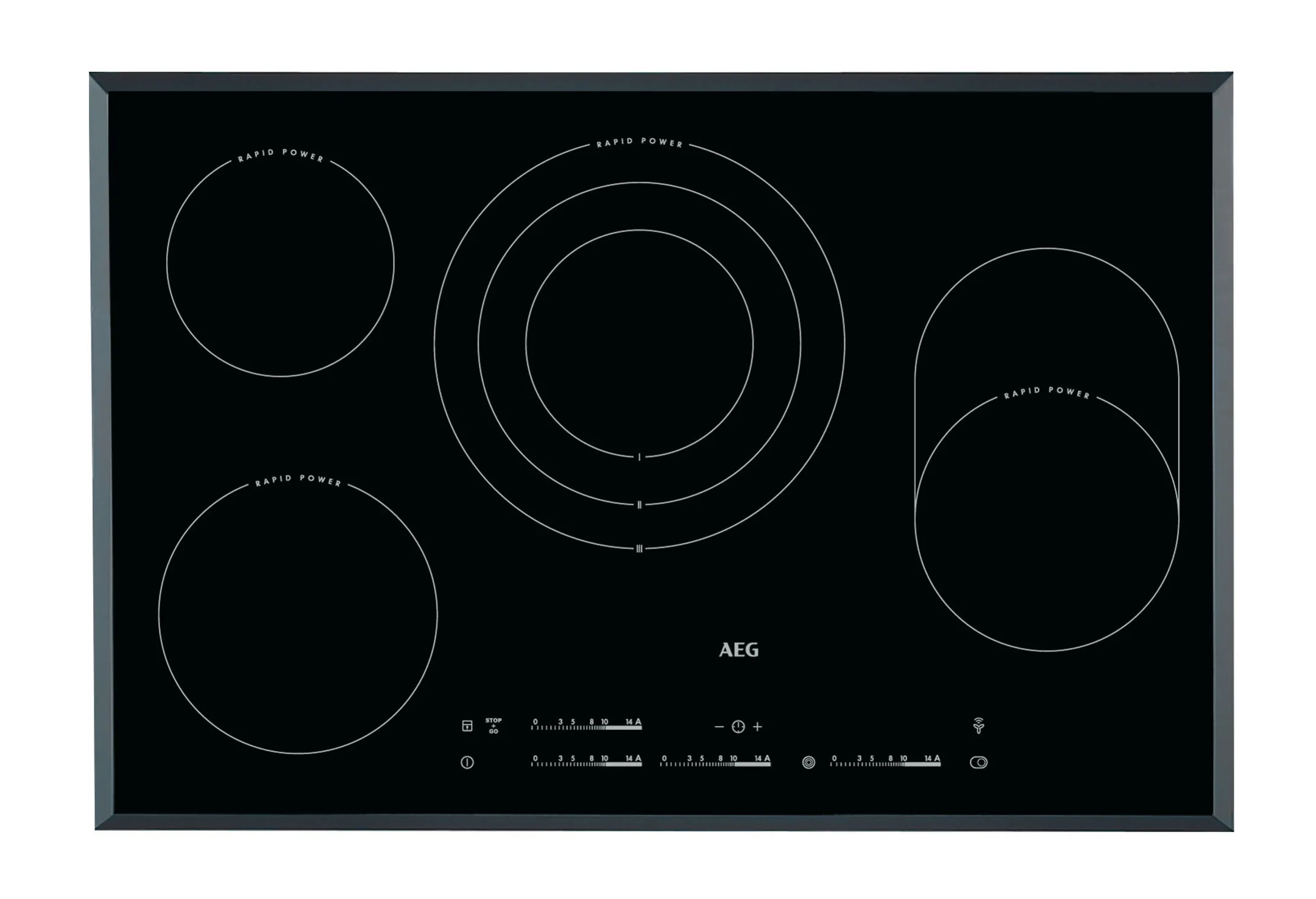 Vitrokeramisch kookplaat HK854870FB Hob2Hood