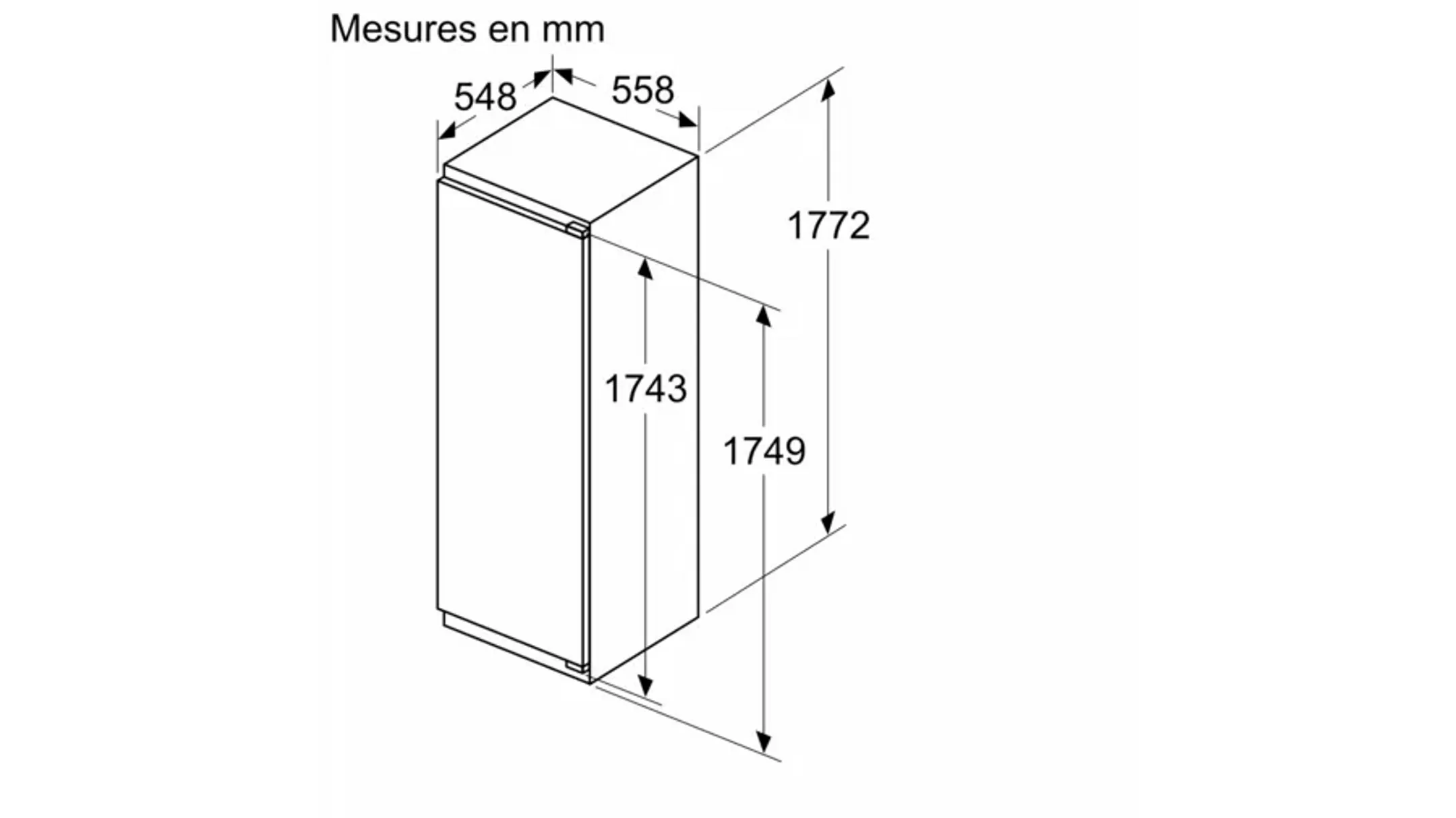 Bosch Frigo encastrable KIR81ADD0 image
