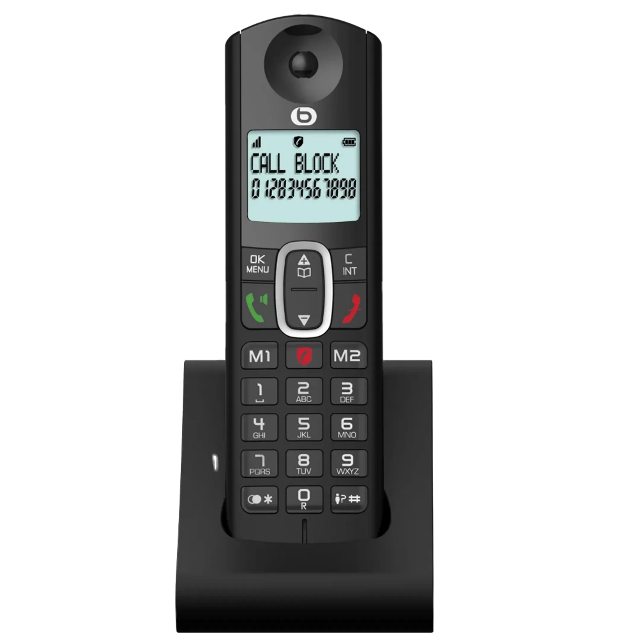 Téléphone sans fil Tribu solo V3 - Noir