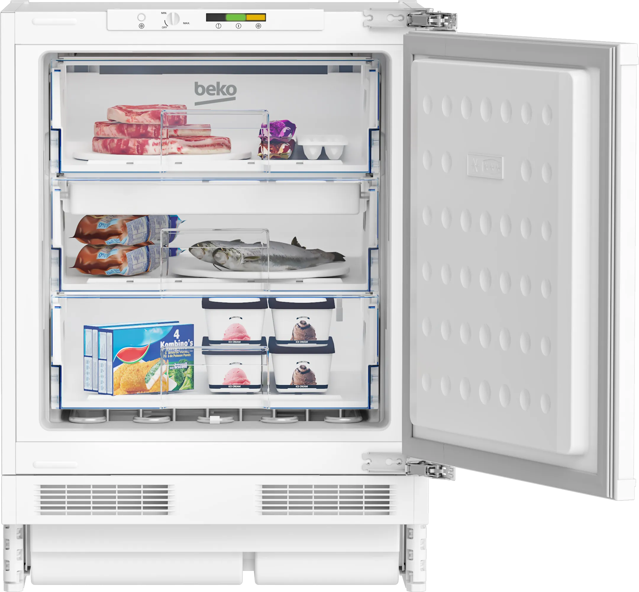 Inbouw diepvriezer BU1204N